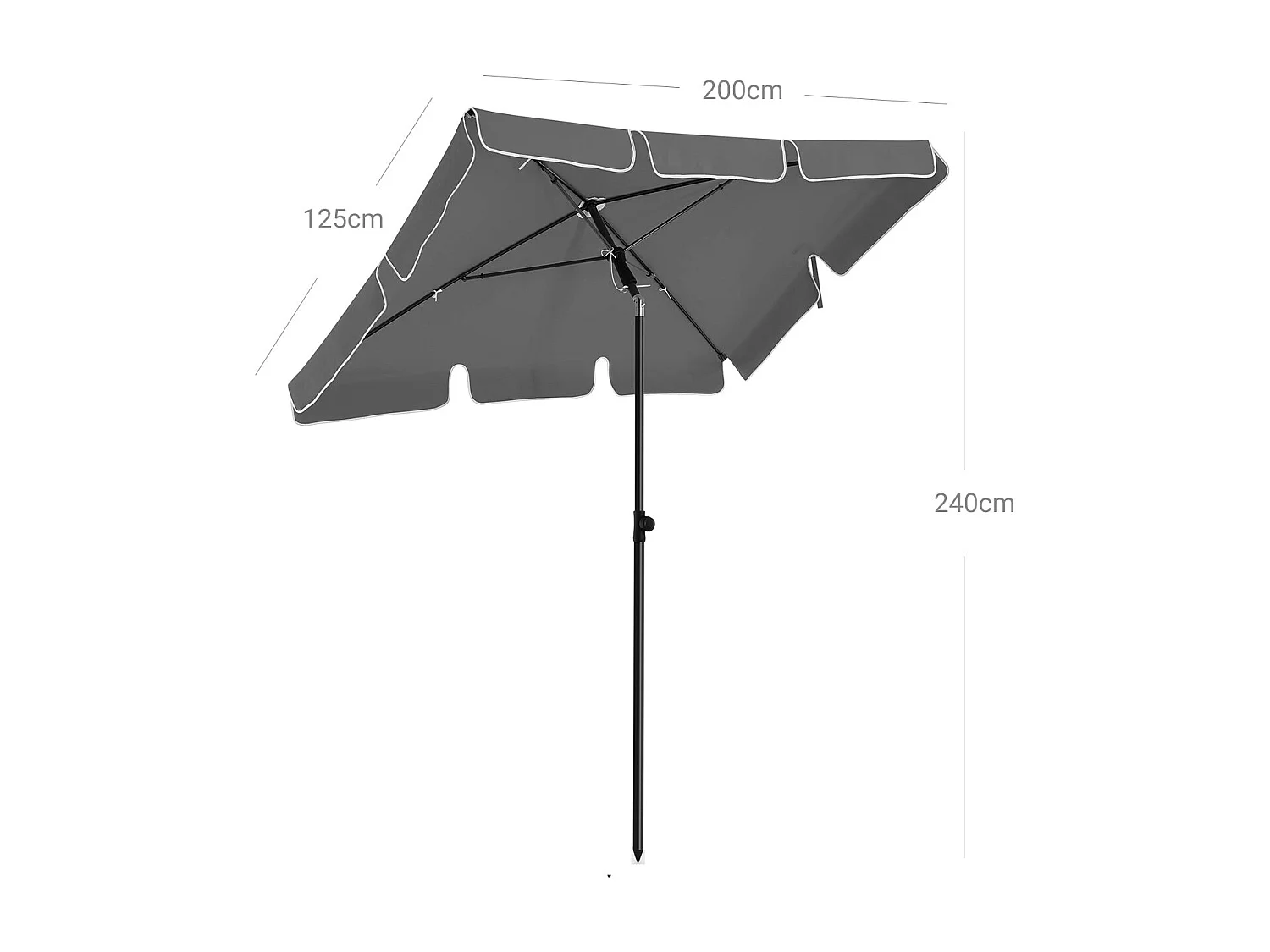 Sonnenschirm knickbar