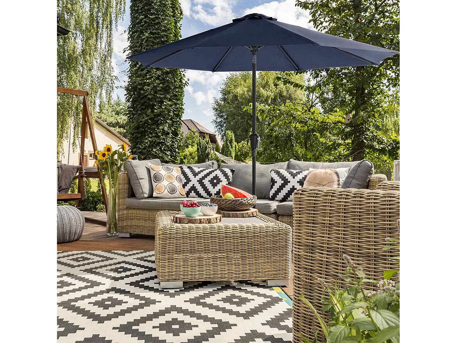 Sonnenschirm Industrie-Design