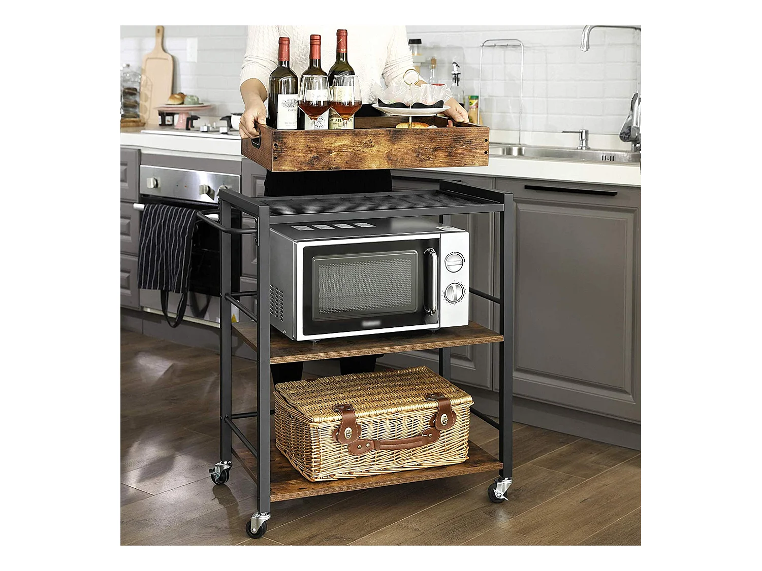 Servierwagen Küchenwagen Irapuato