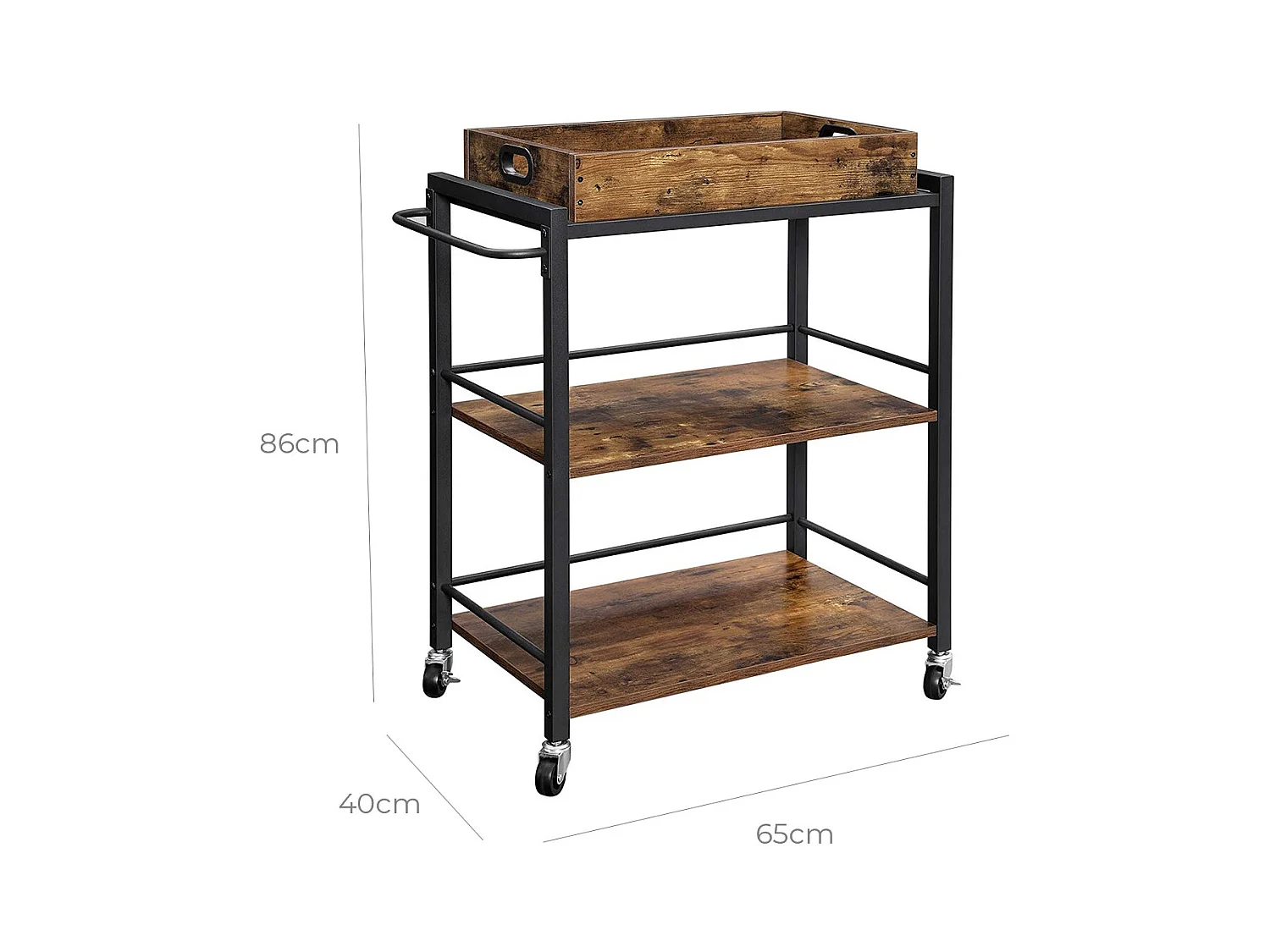 Servierwagen Küchenwagen Irapuato