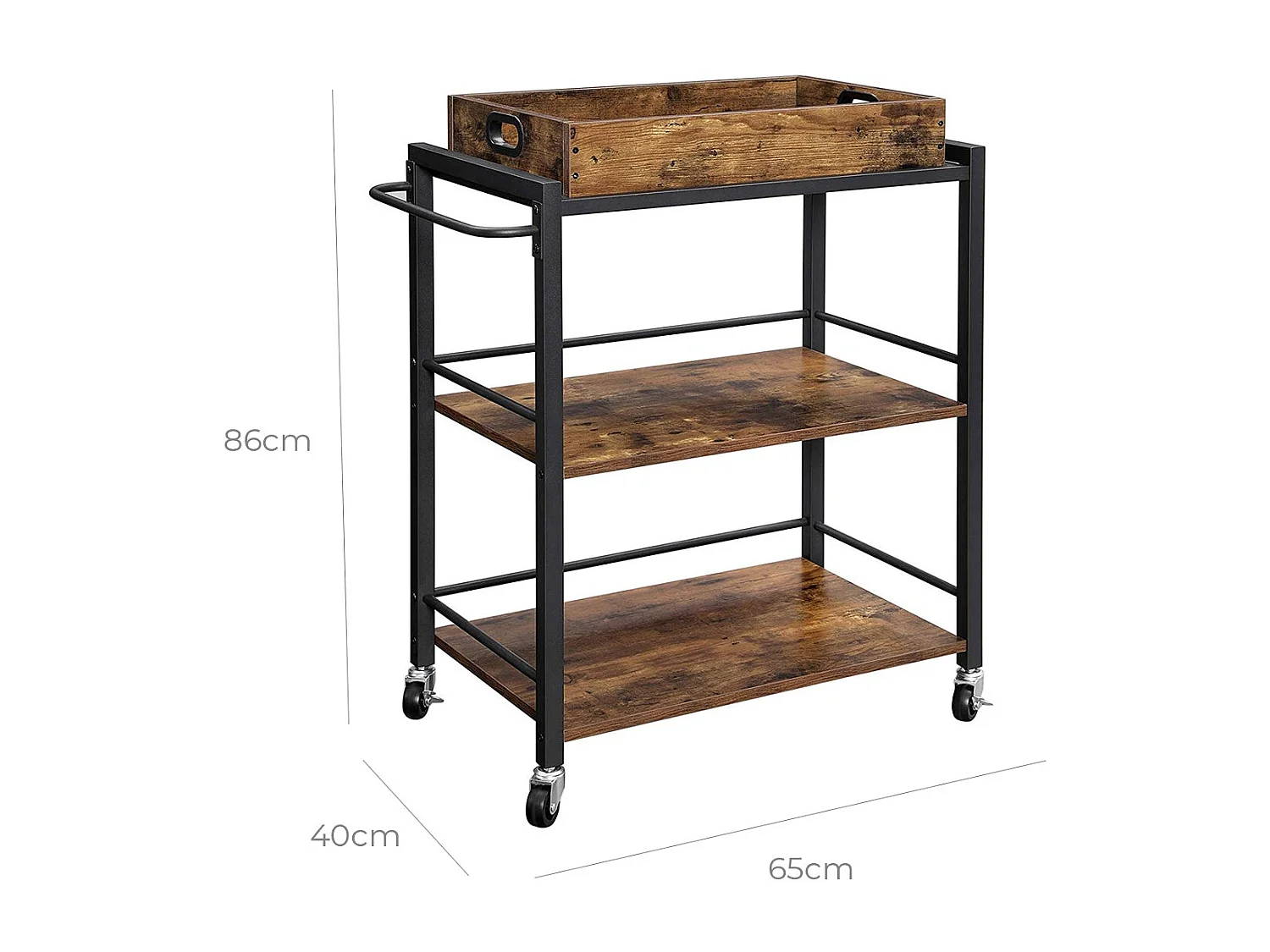 Servierwagen Küchenwagen Irapuato