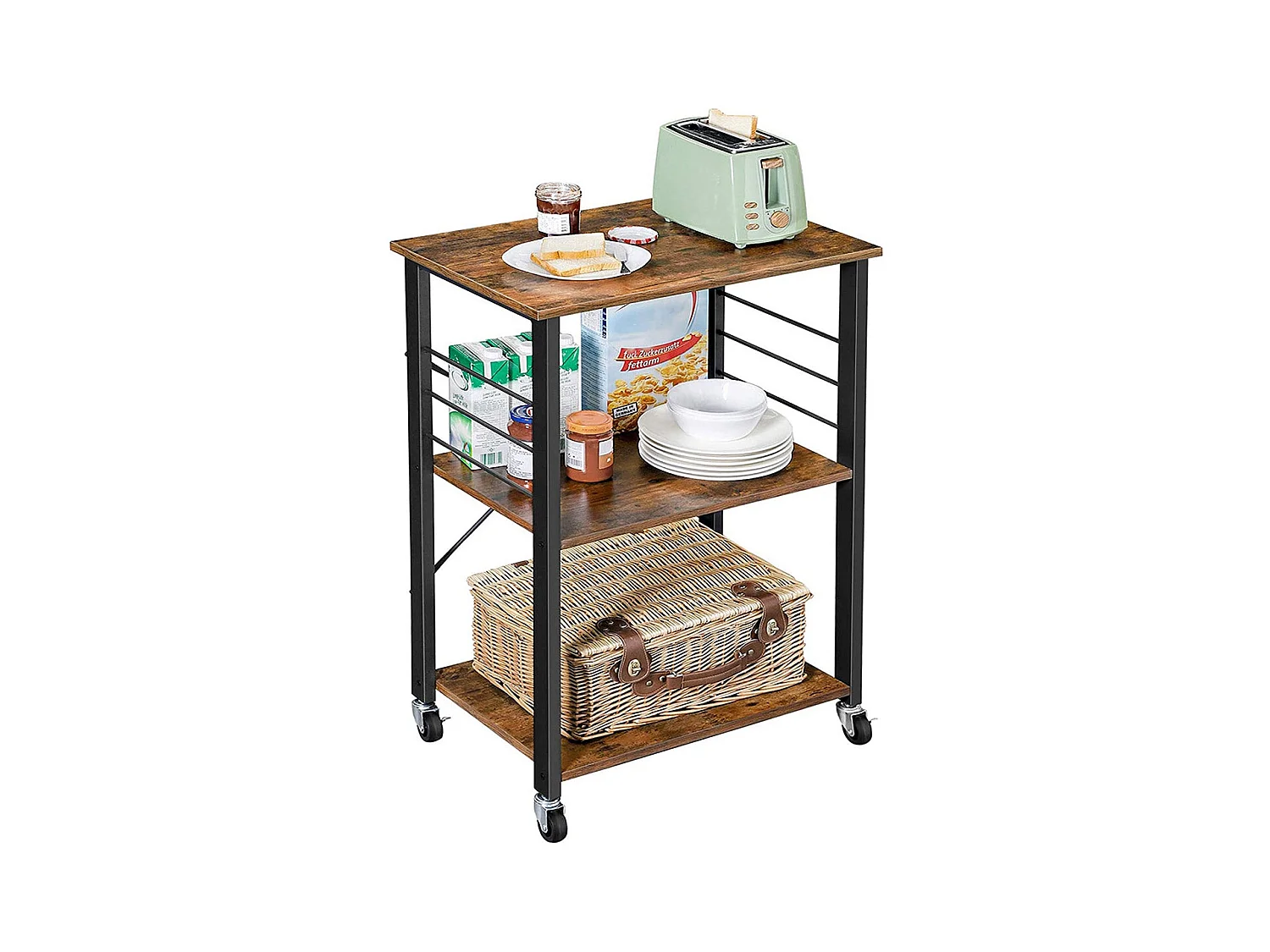 Servierwagen Küchenwagen Al Maḩallah al Kubrá