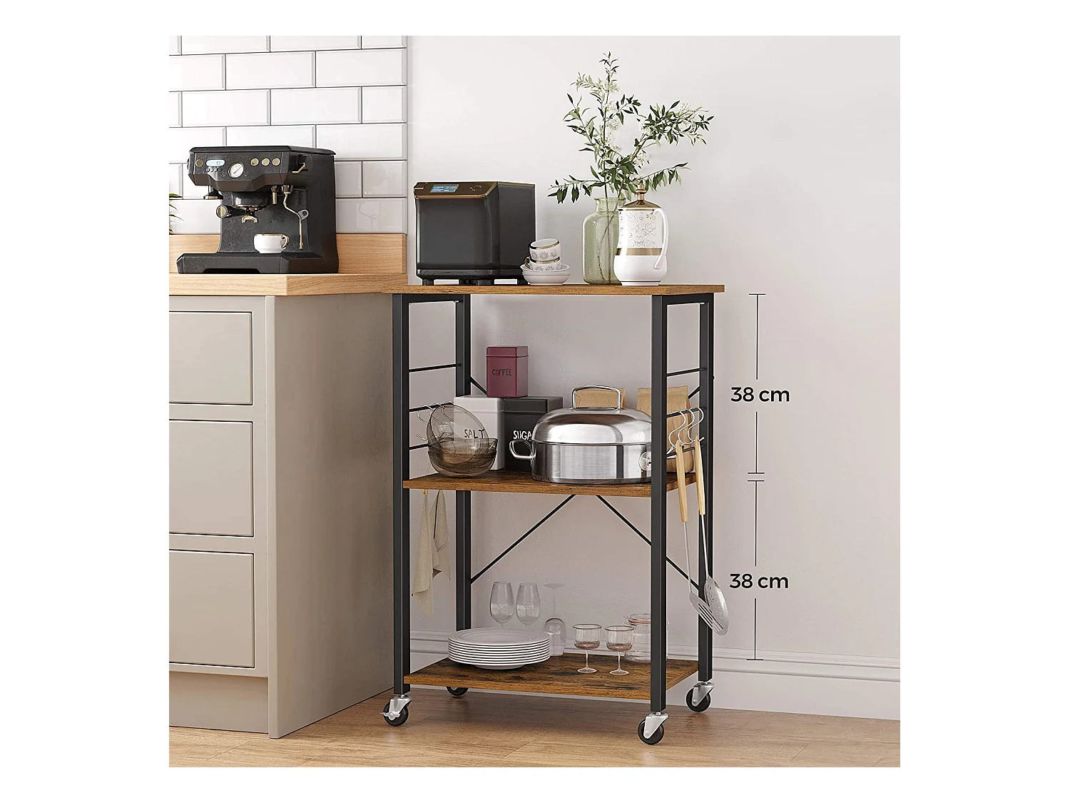 Servierwagen Küchenwagen Al Maḩallah al Kubrá