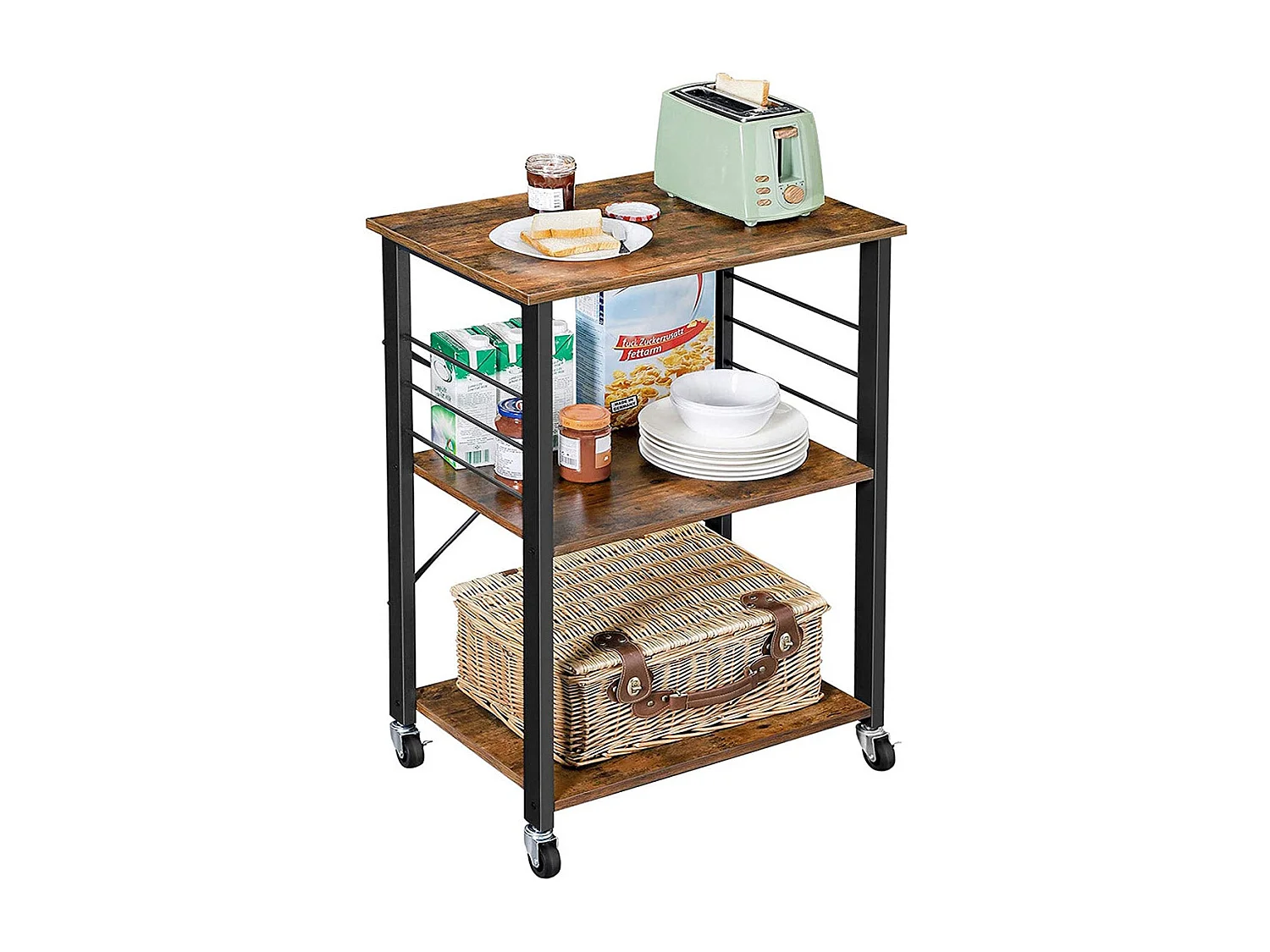 Servierwagen Küchenwagen Al Maḩallah al Kubrá