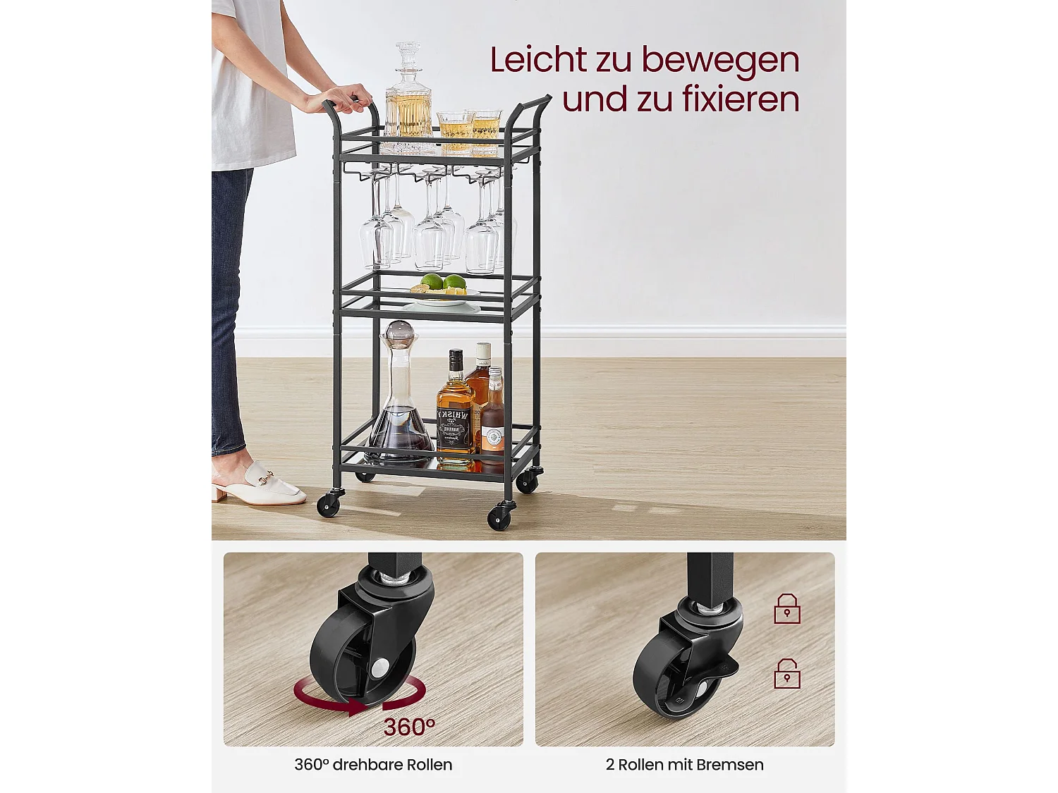 Carrello di servizio Victoria