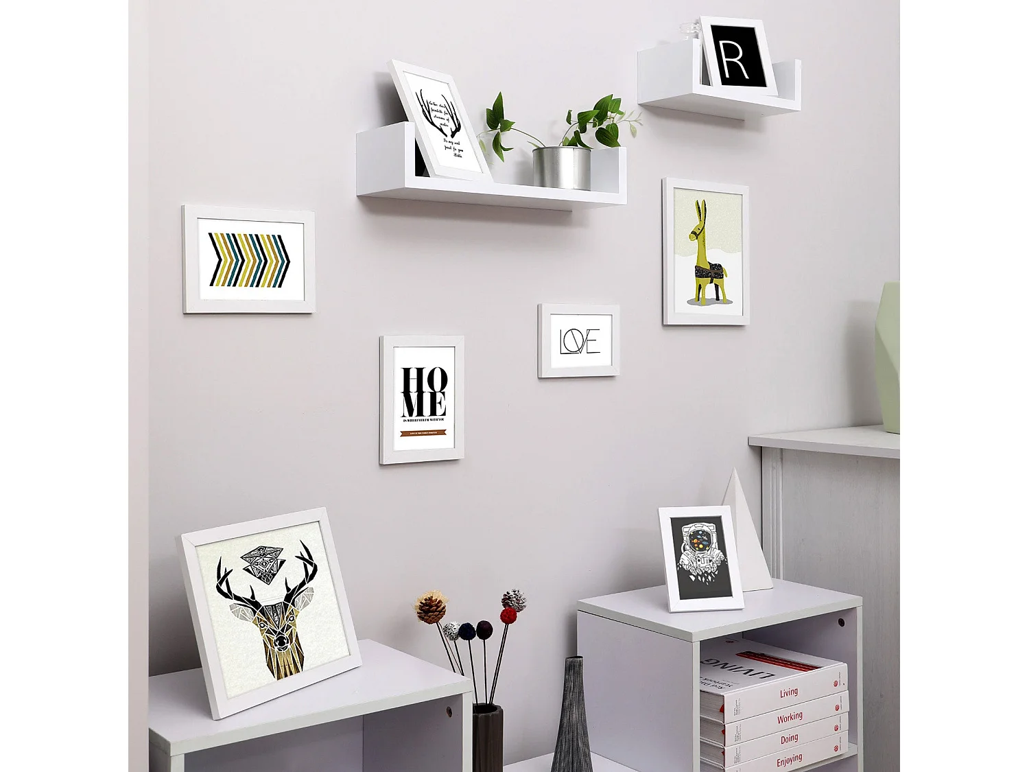 10er-Set Bilderrahmen Monrovia