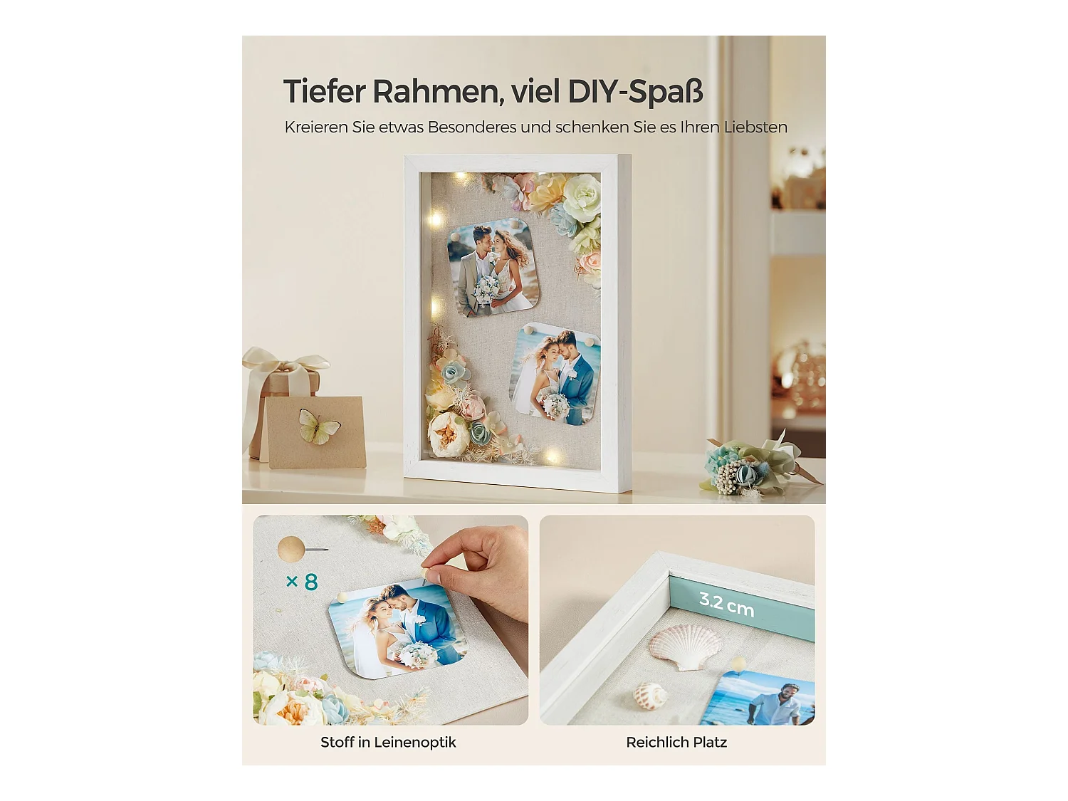 Fotorahmen Madrid 2er-Set