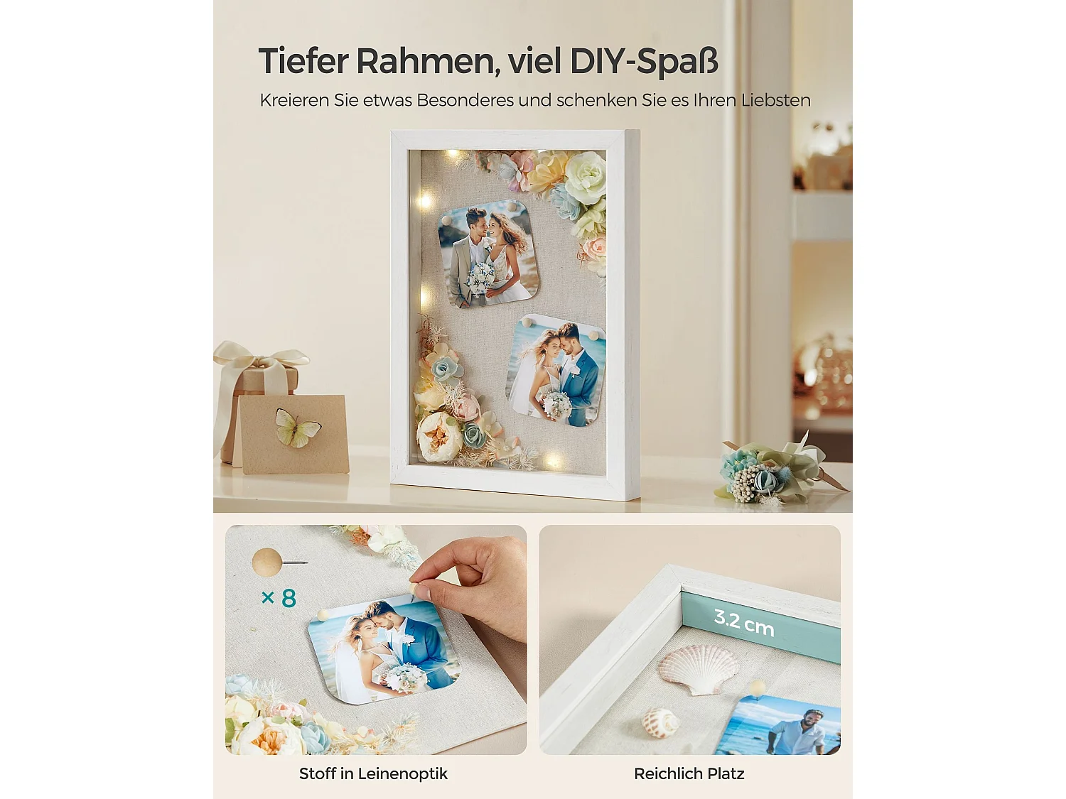 Fotorahmen Madrid 2er-Set