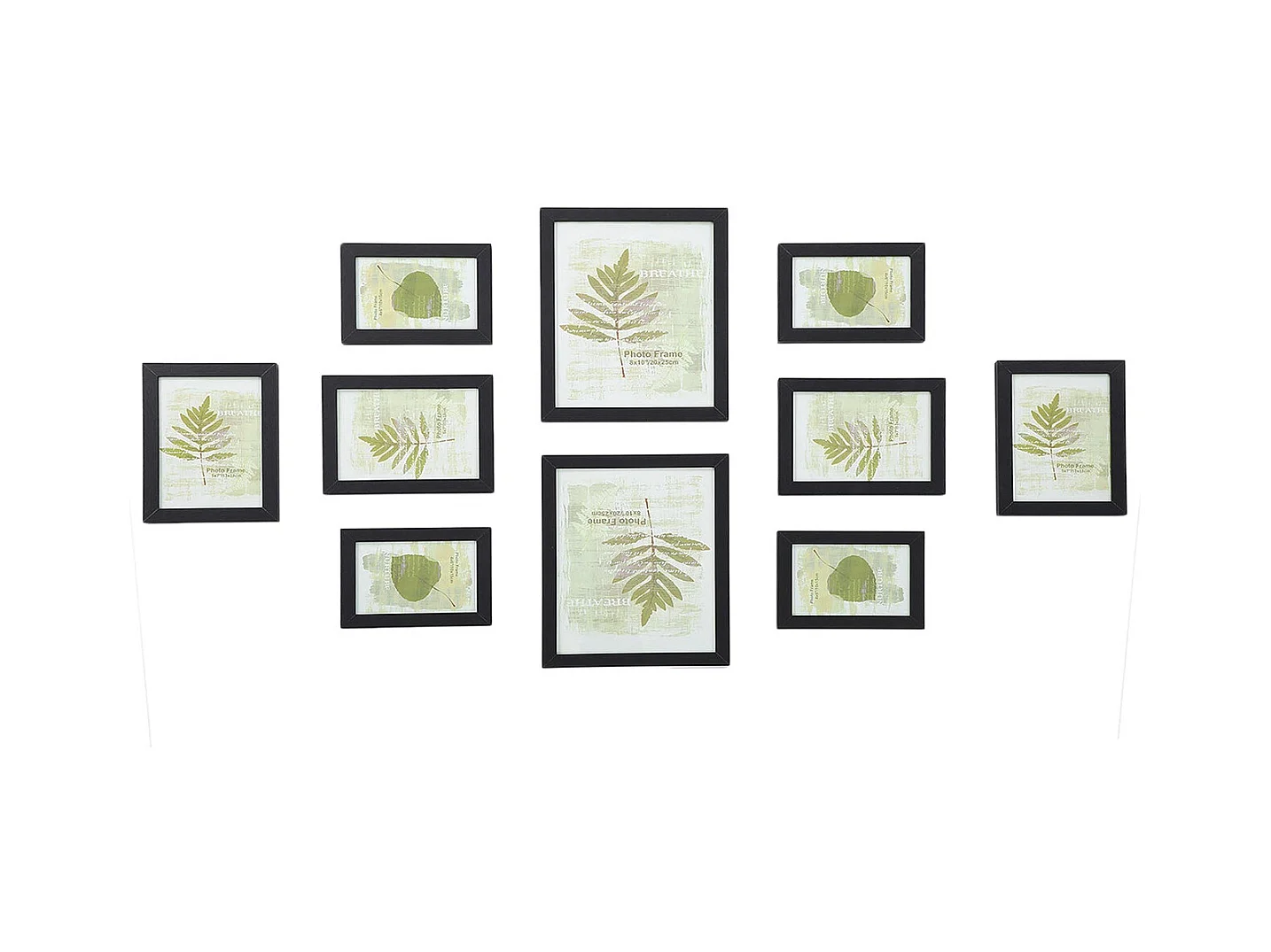 Cadres photo Monrovia, lot de 10