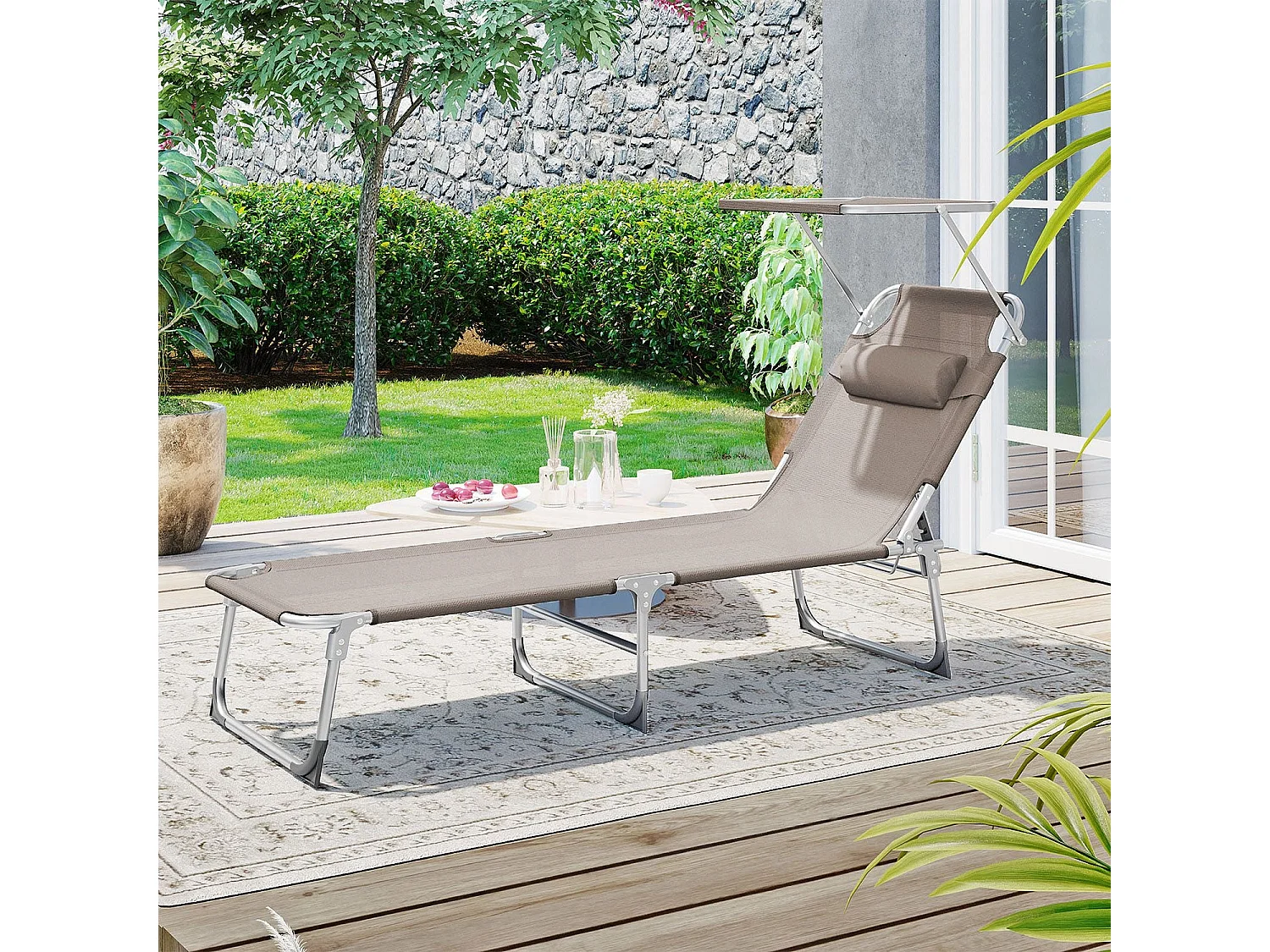 Sonnenliege Gartenliege