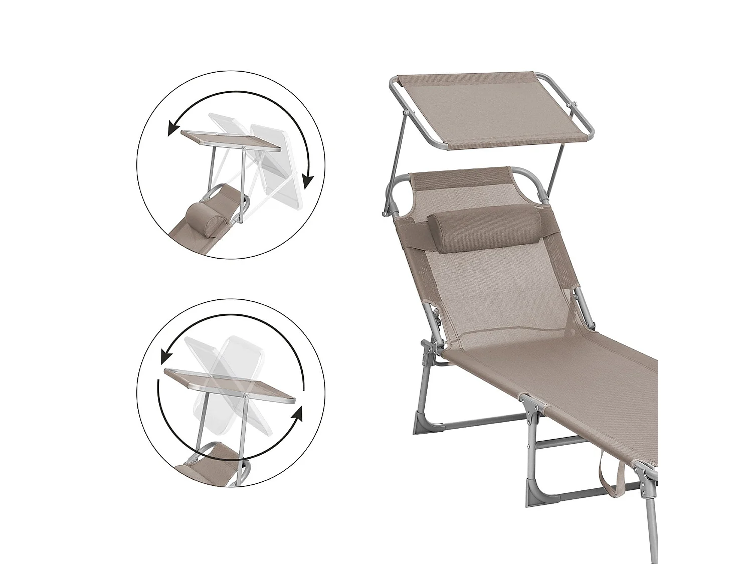 Sonnenliege Gartenliege