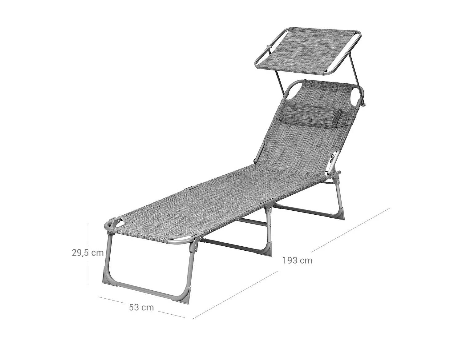 lettino prendisole da giardino