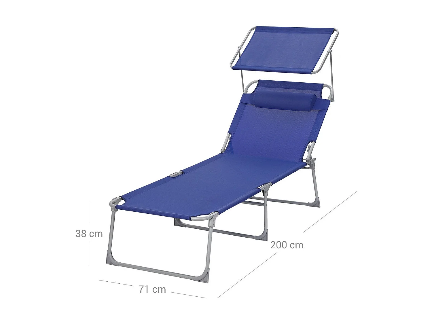 chaise longue de jardin