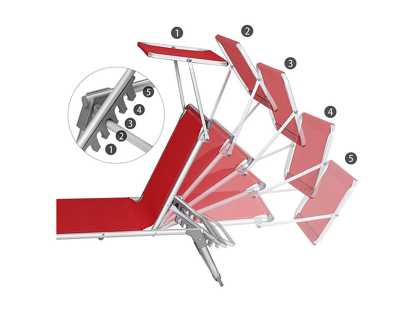 Sonnenliege Gartenliege