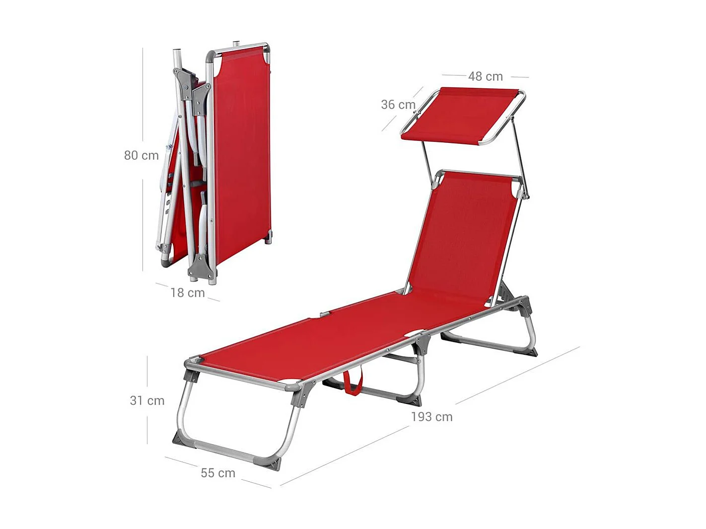 Sonnenliege Gartenliege