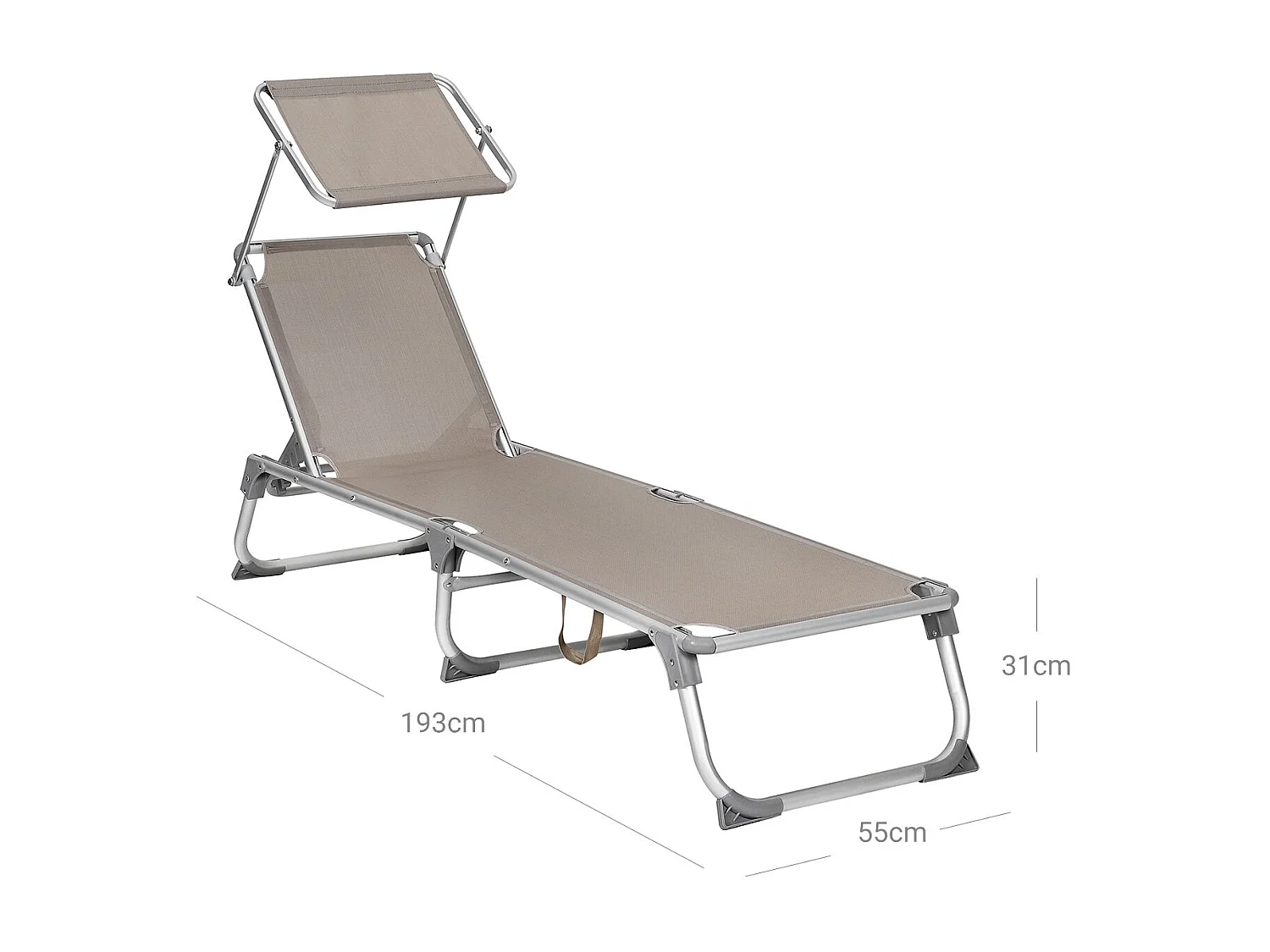 Sonnenliege Gartenliege