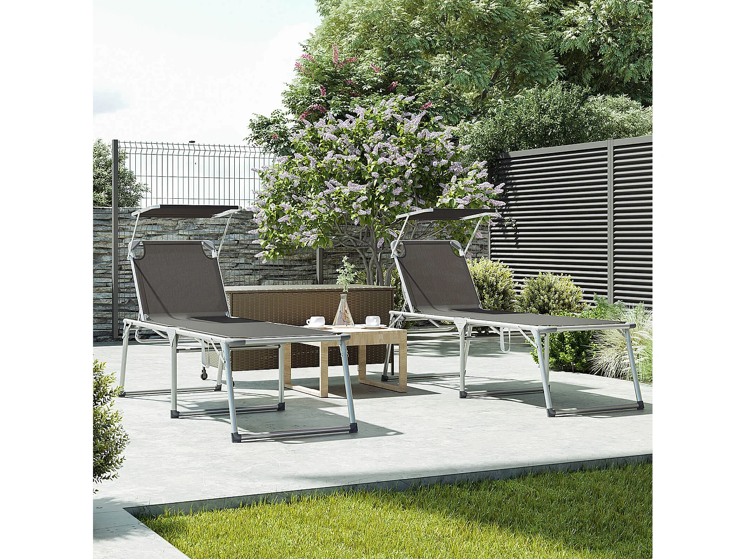 Sonnenliege Gartenliege