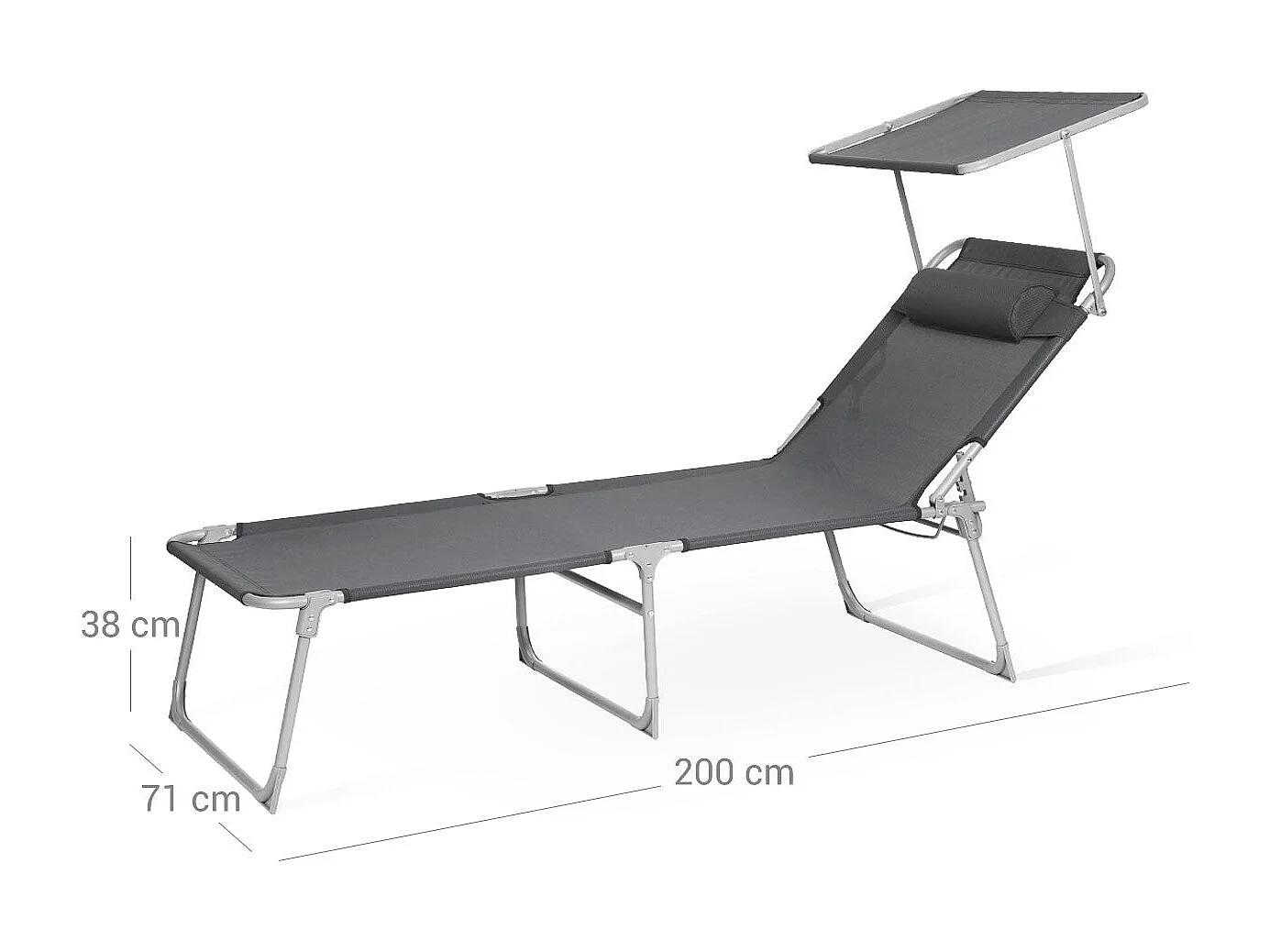 Sonnenliege Gartenliege