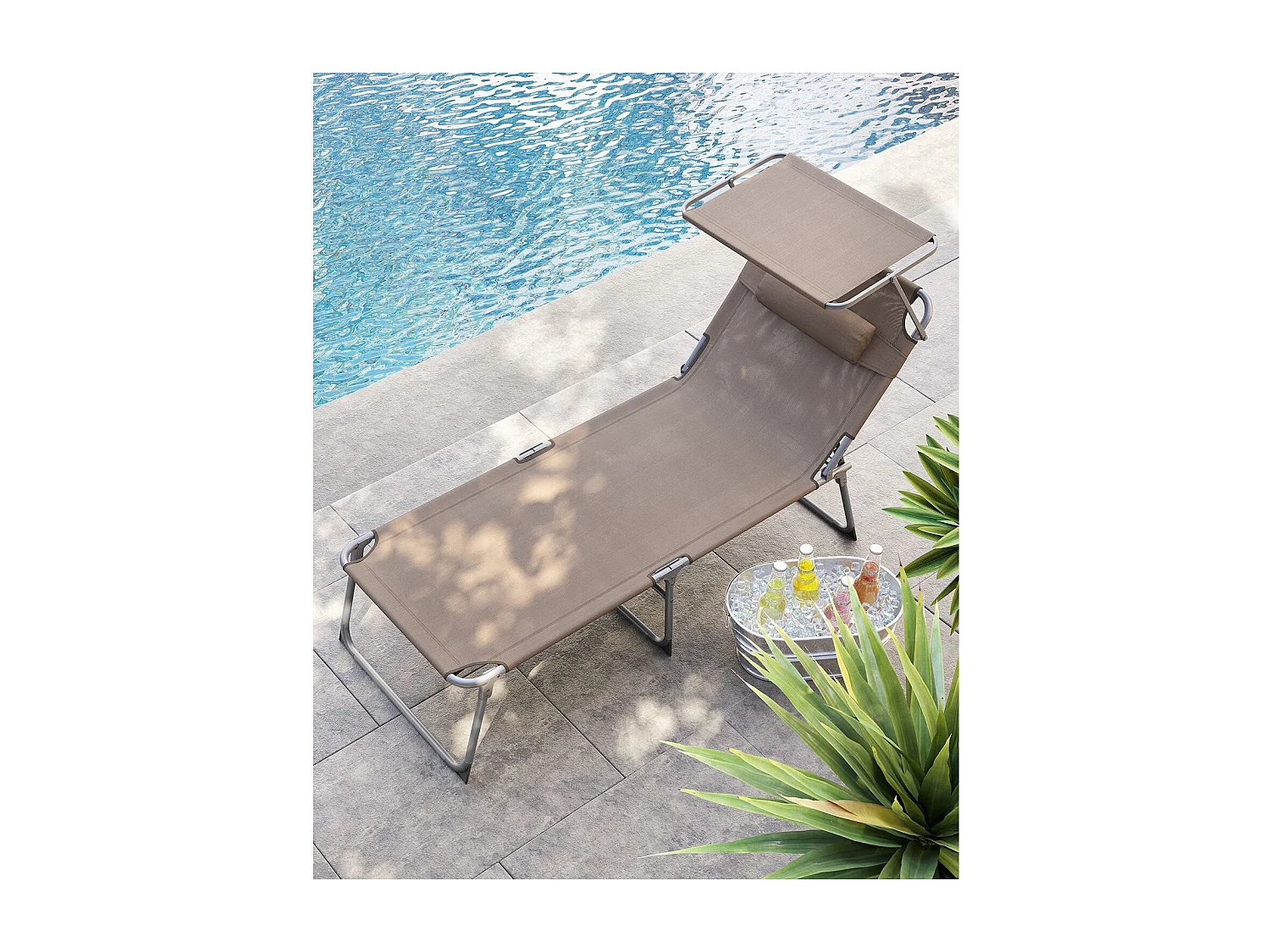 Sonnenliege Gartenliege