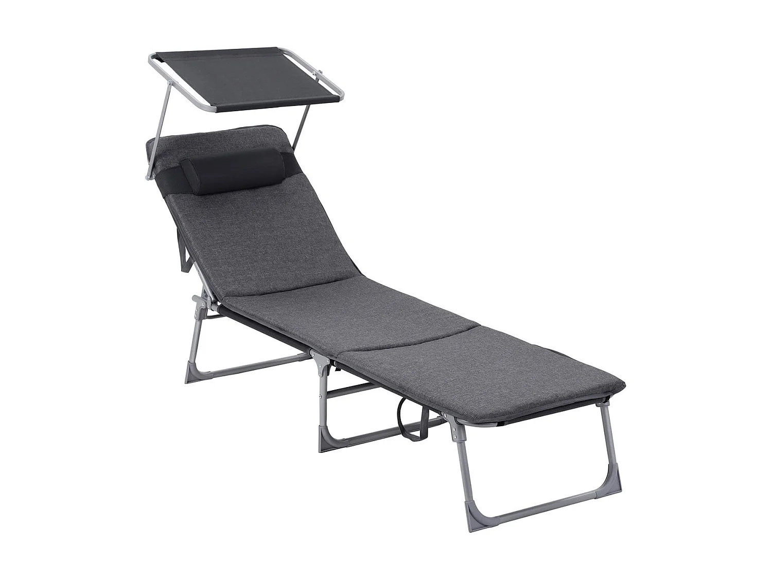 Sonnenliege mit Blende