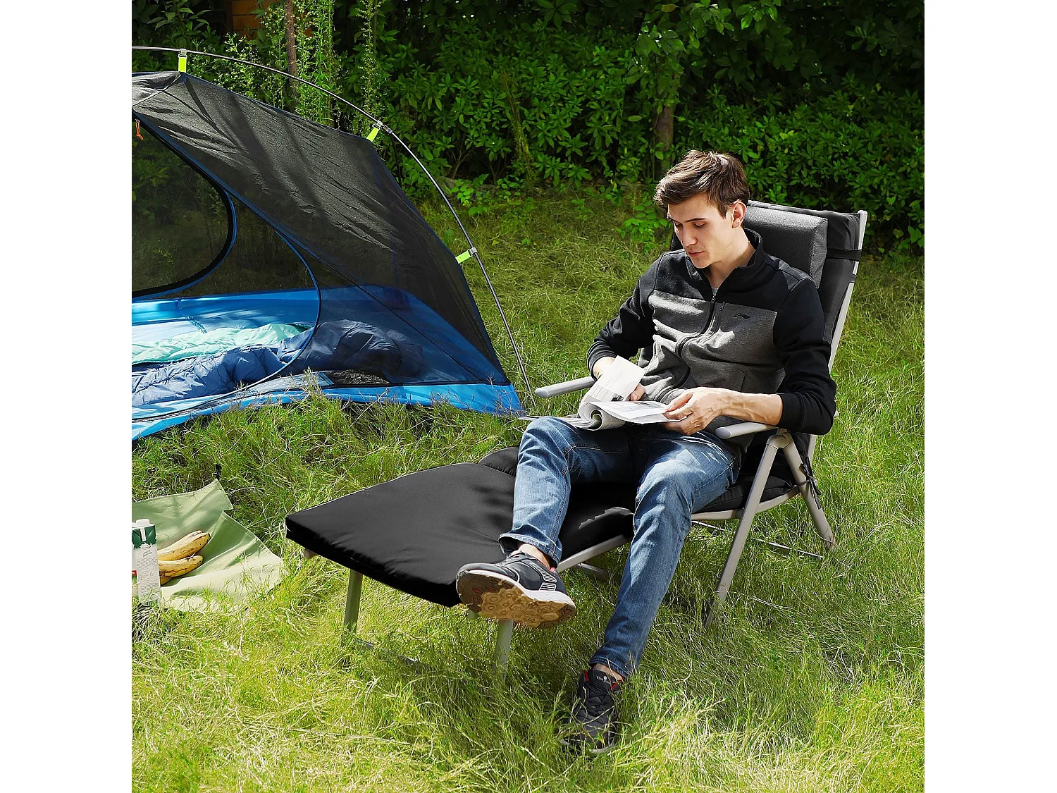 chaise longue de jardin