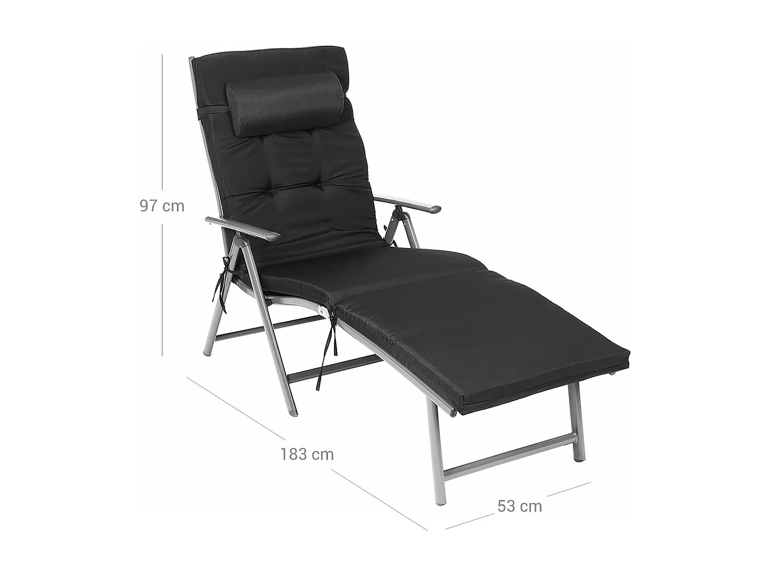 chaise longue de jardin