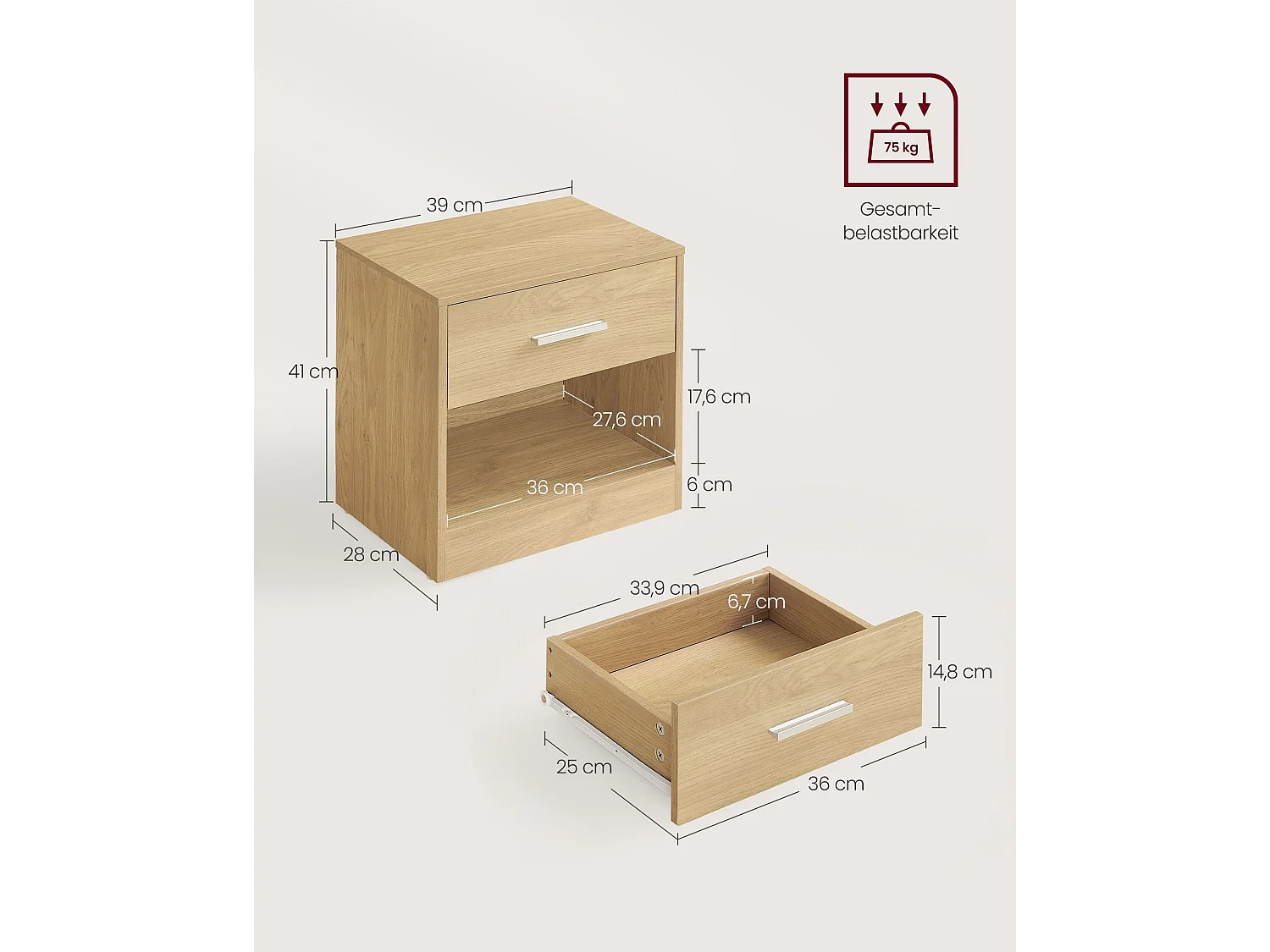 Beistelltisch Kingston