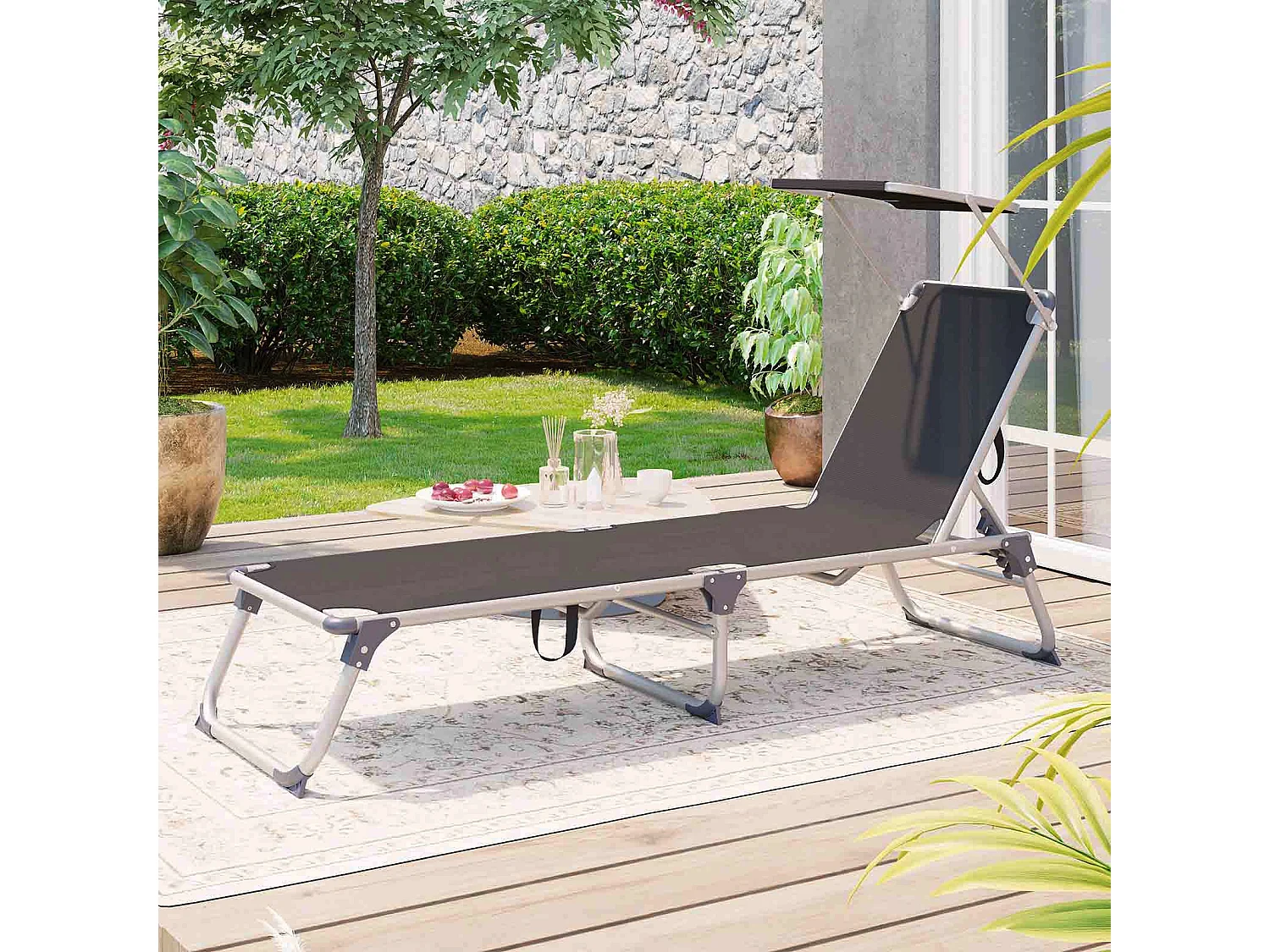 Sonnenliege Gartenliege