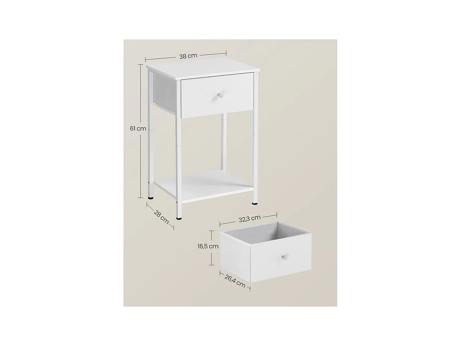 Beistelltisch Bujumbura