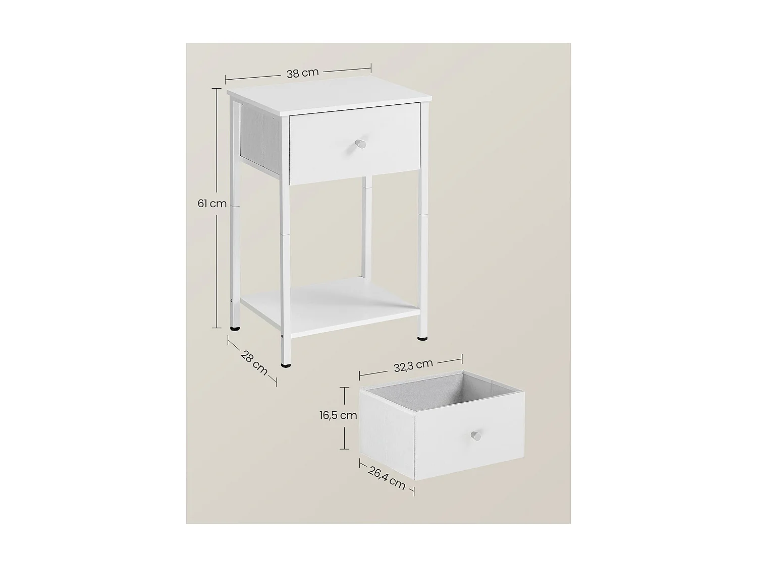 Beistelltisch Bujumbura