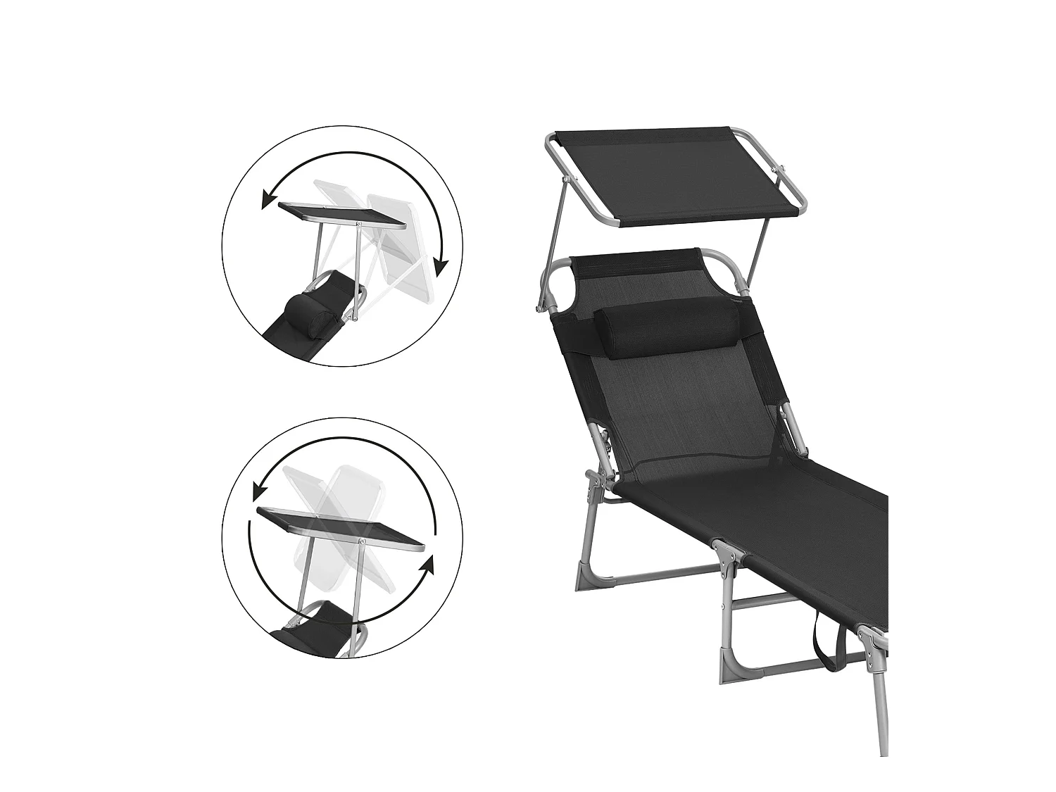 Sonnenliege Gartenliege