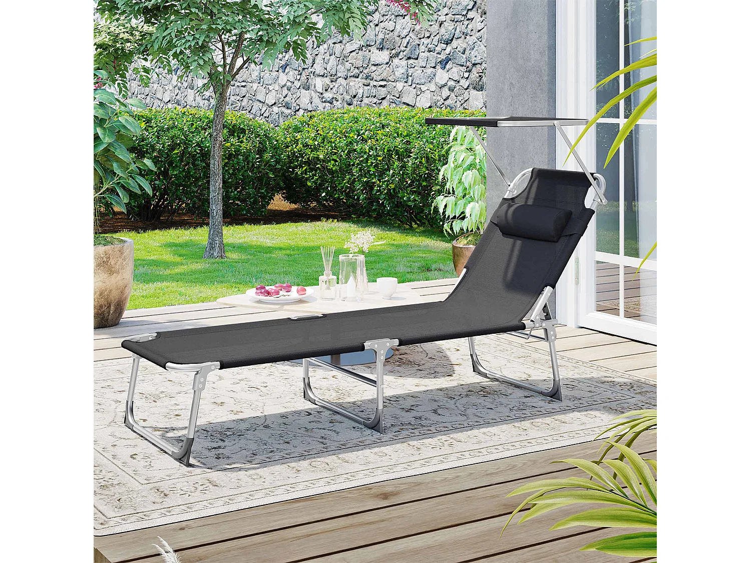 Sonnenliege Gartenliege