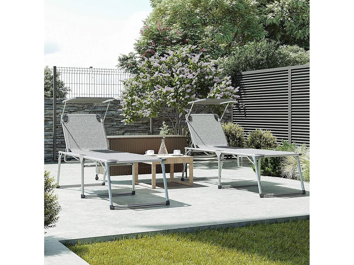 Sonnenliege Gartenliege