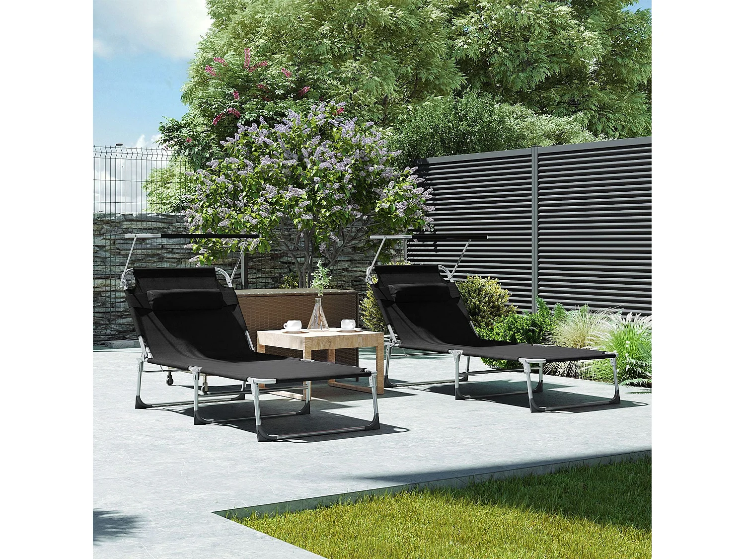 Sonnenliege Gartenliege