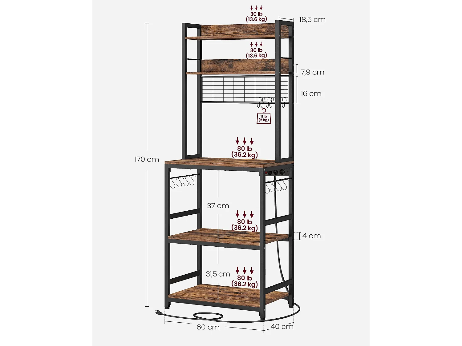 Küchenregal Antsenavolo