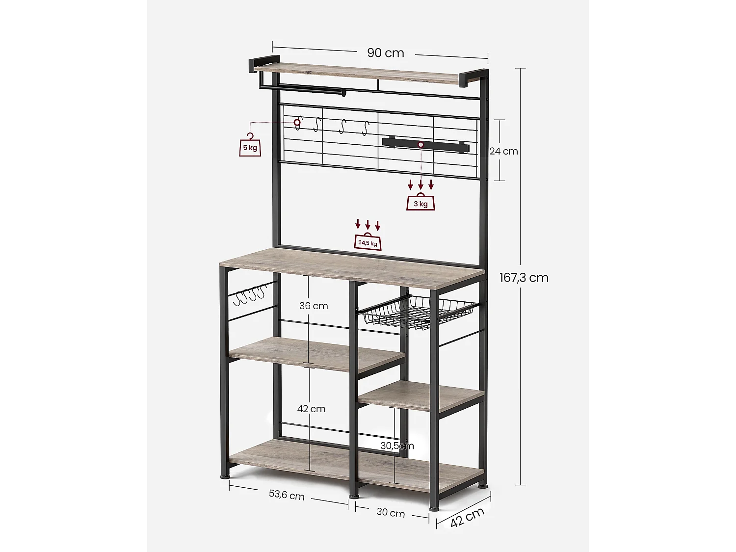 Küchenregal Bay Village