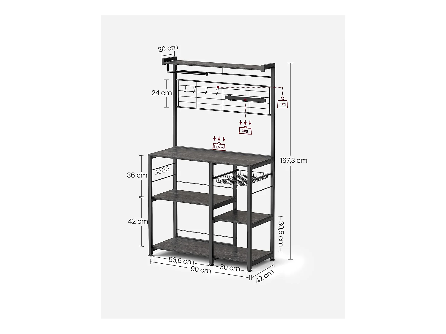Küchenregal Bay Village