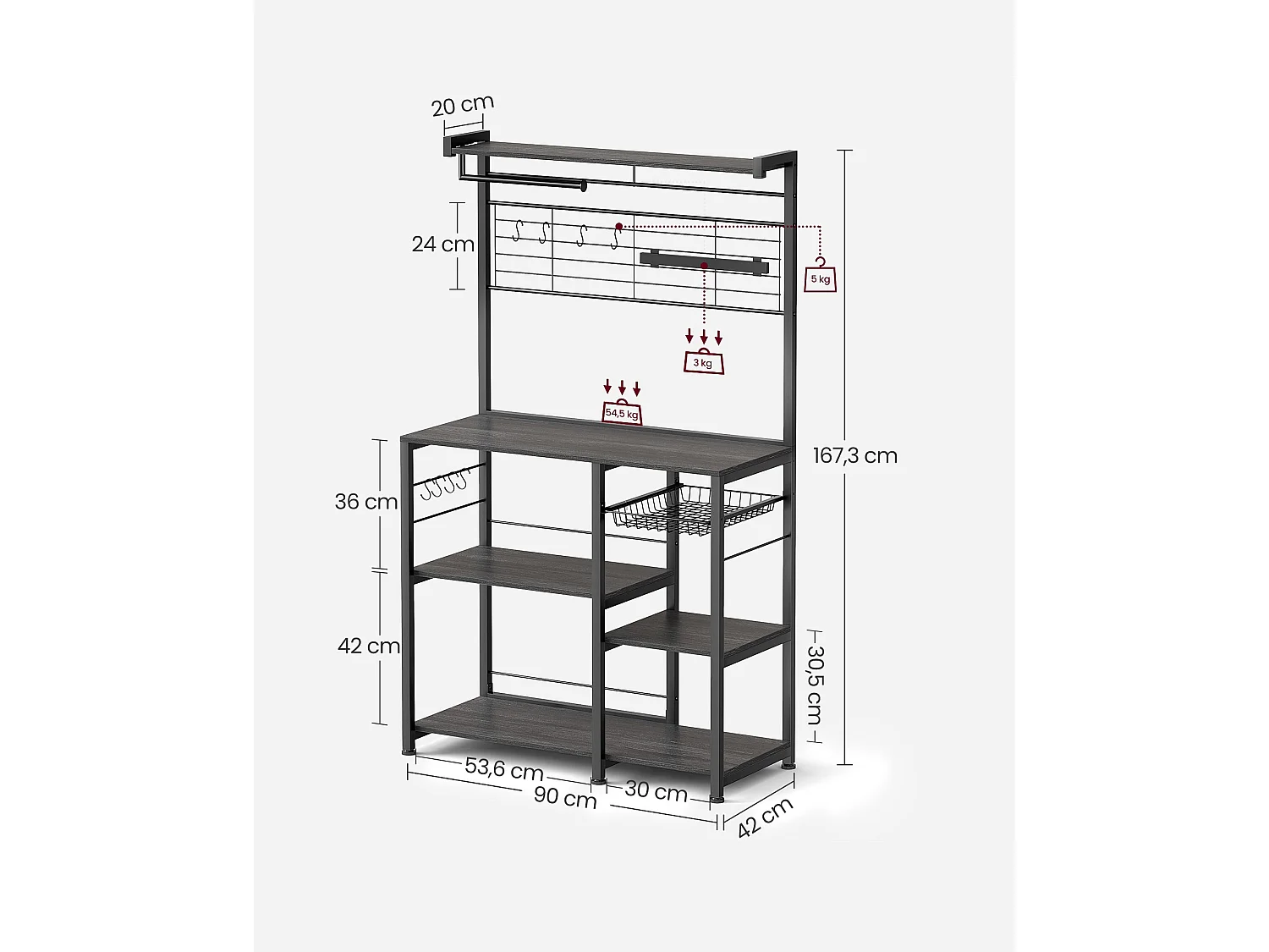 Küchenregal Bay Village