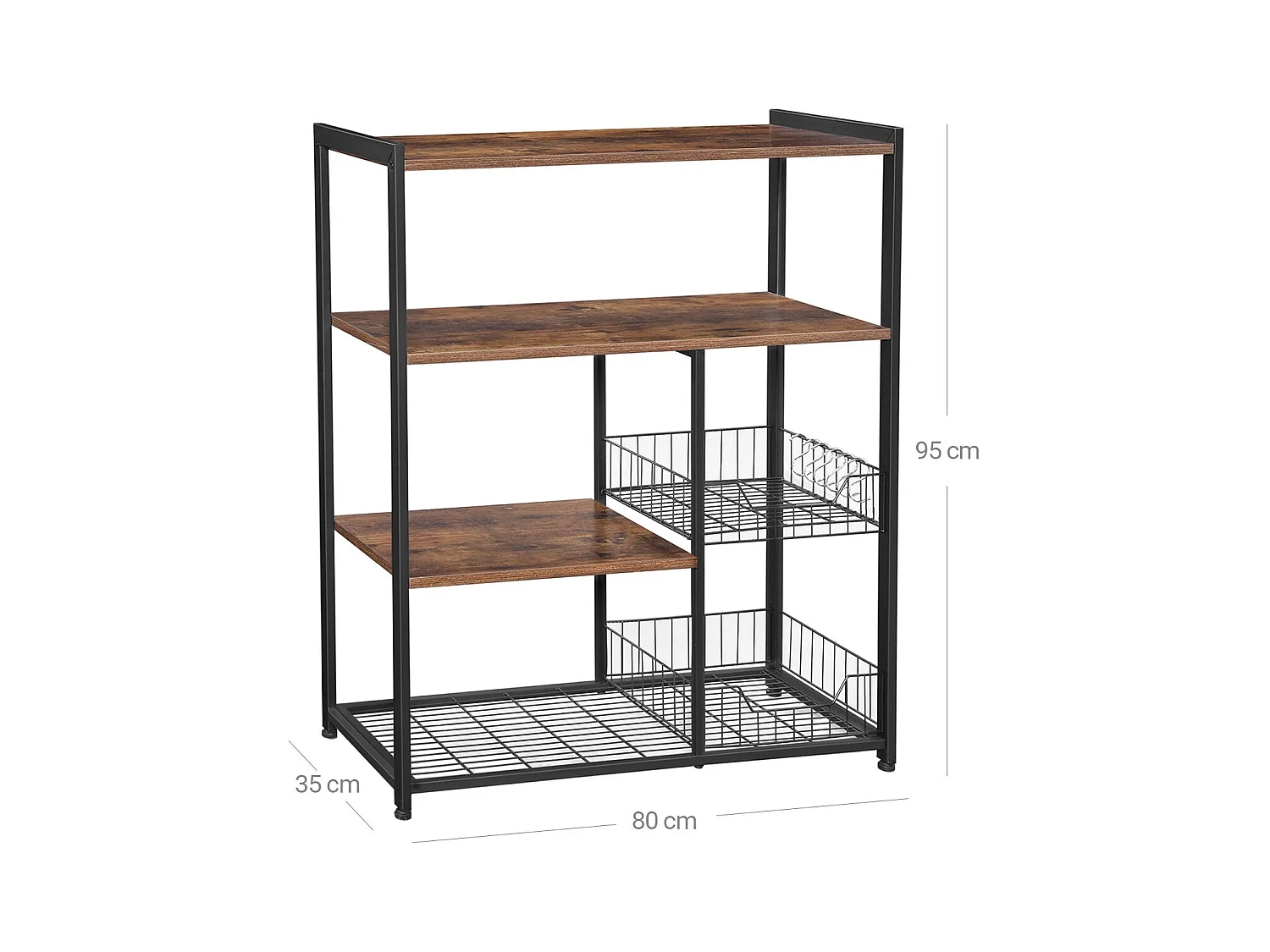 Küchenregal Standregal Bunia