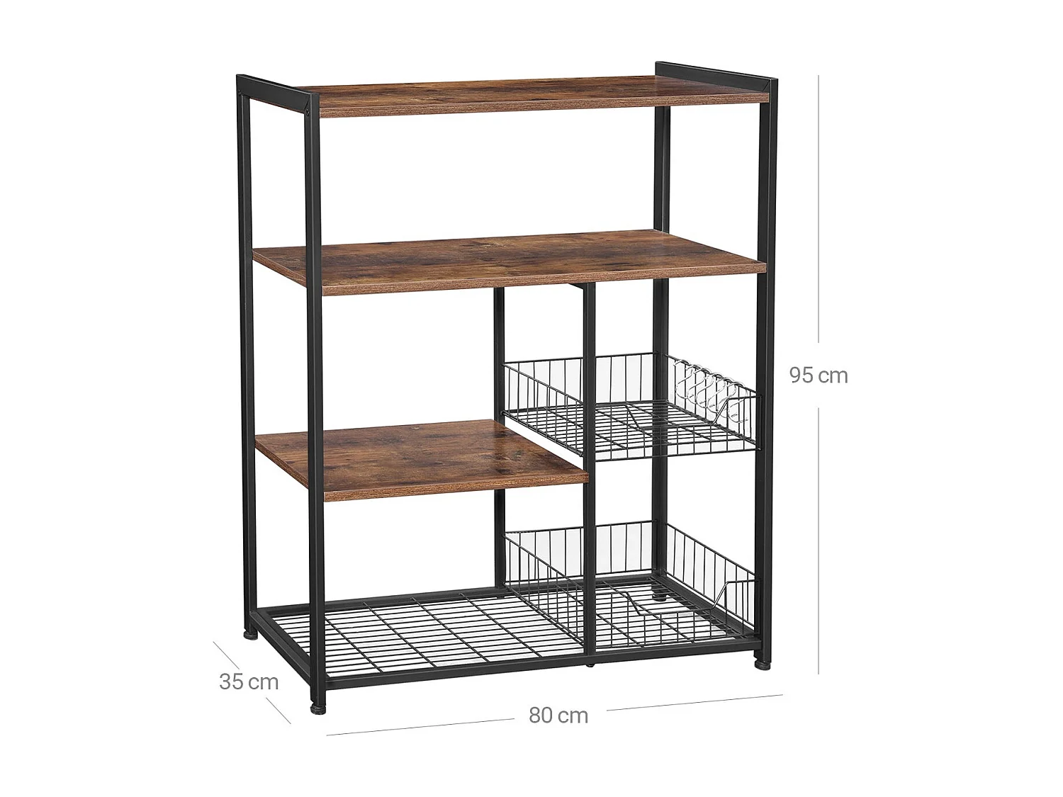 Küchenregal Standregal Bunia