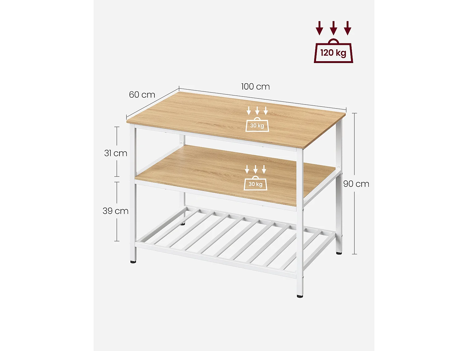 Küchenregal Zevenbergen
