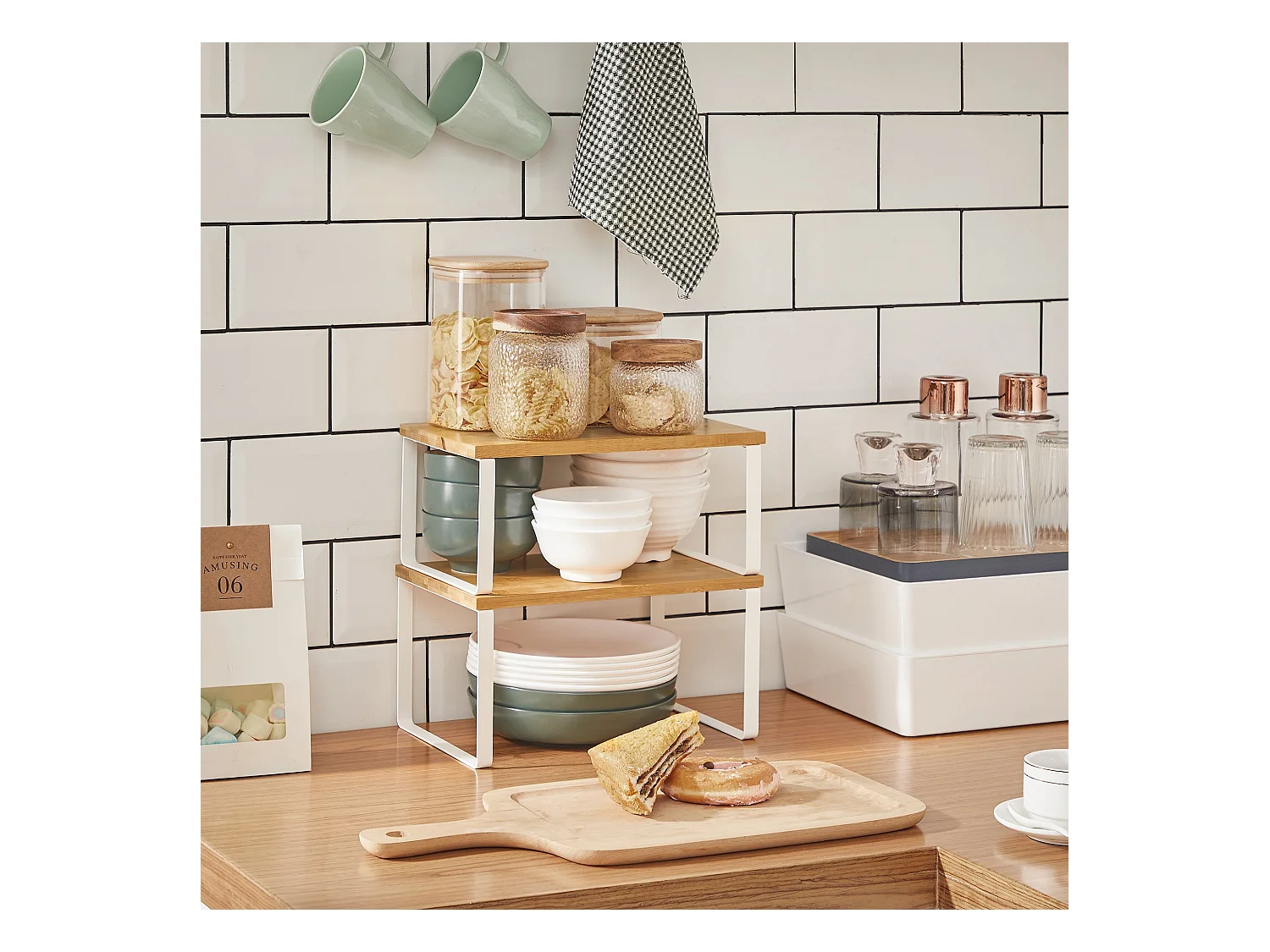 2er-Set Gewürzregal Stanley