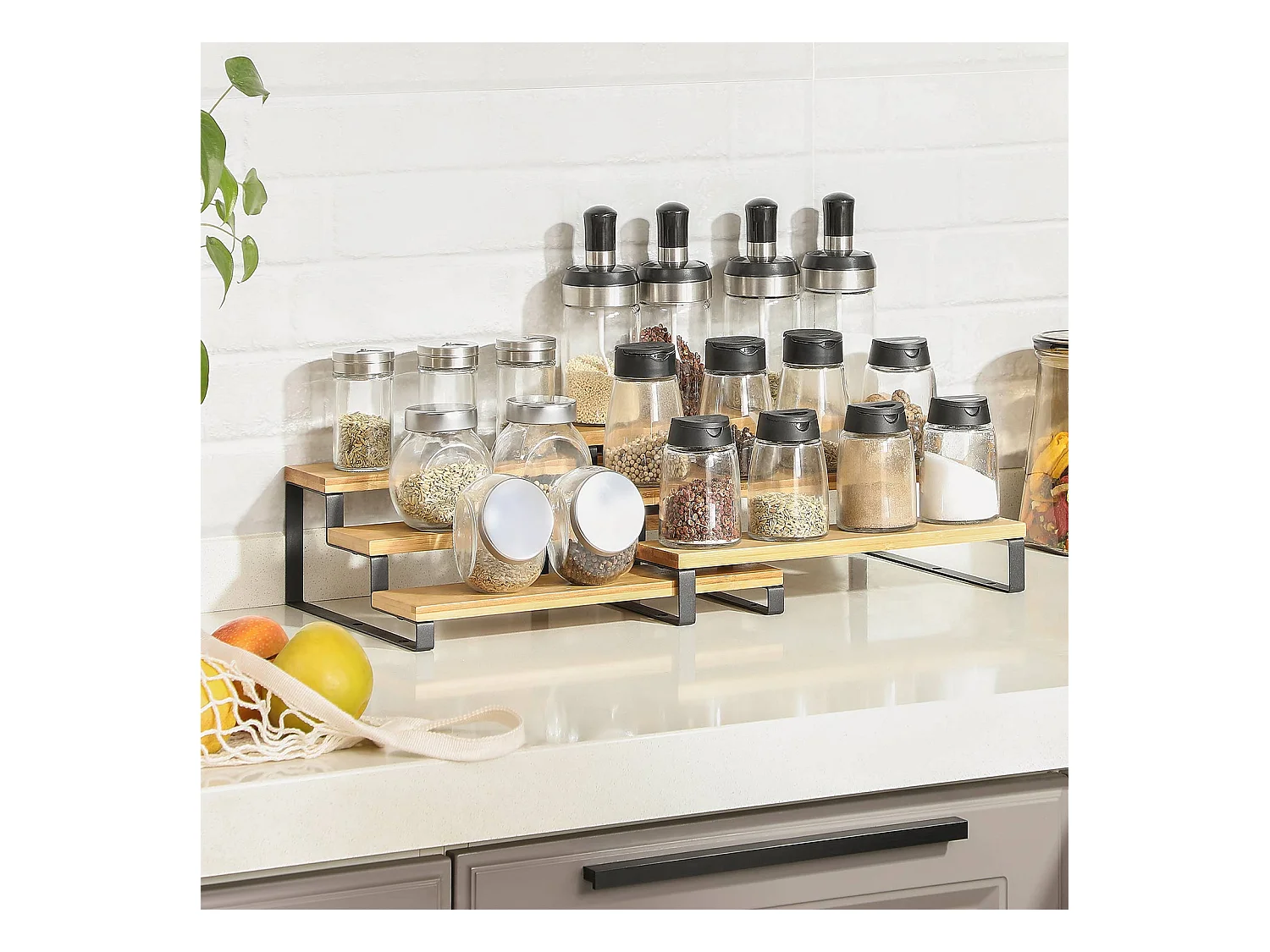 2er-Set Gewürzregal ausziehbar King Edward Point