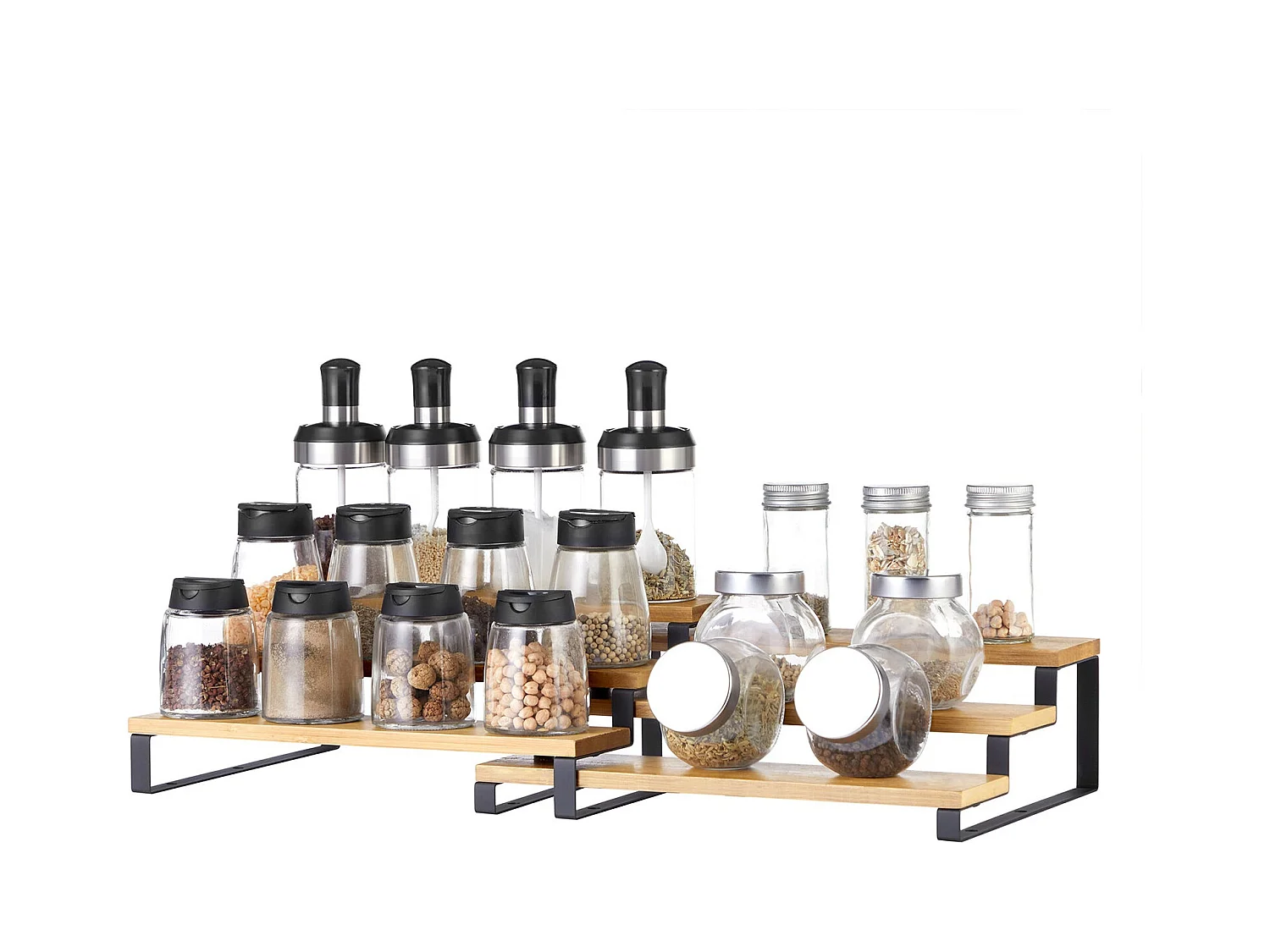 2er-Set Gewürzregal ausziehbar King Edward Point