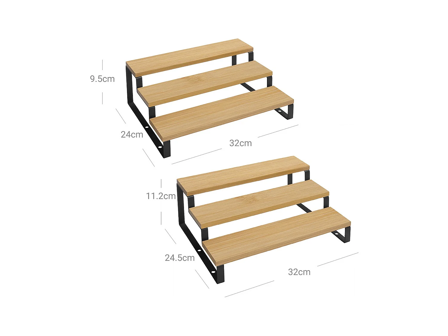 2er-Set Gewürzregal ausziehbar King Edward Point