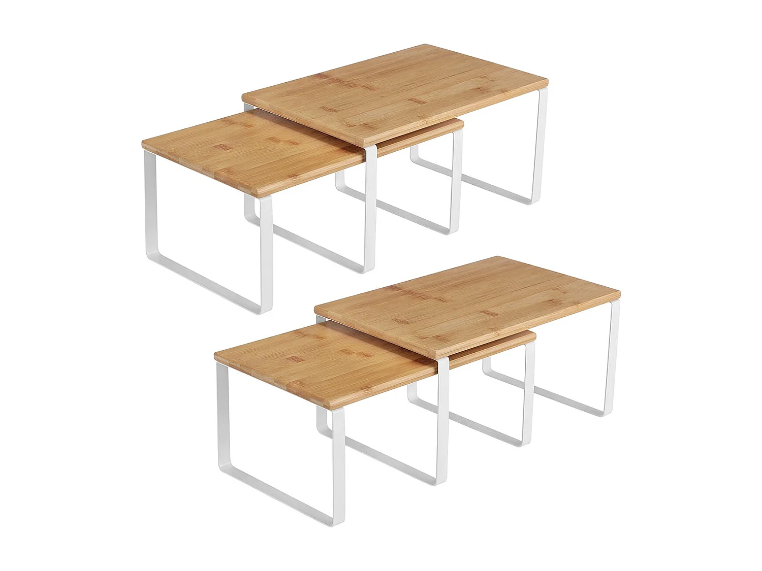 Set di 4 organizer da cucina Quito