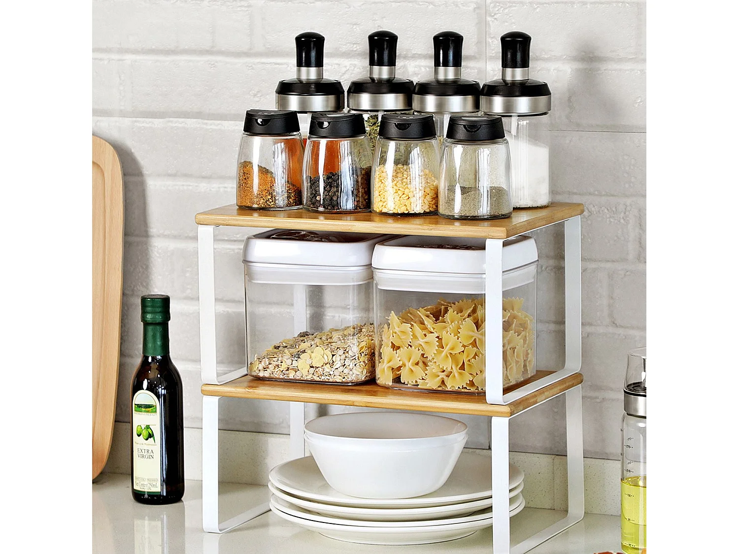 Set di 4 organizer da cucina Quito
