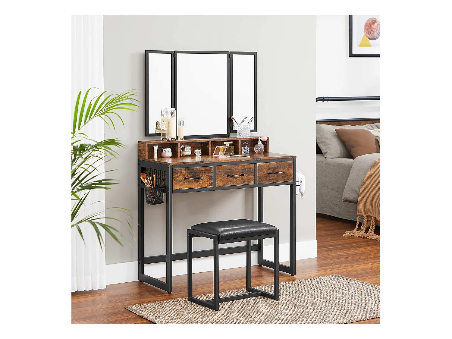 Schminktisch mit Hocker Kinshasa