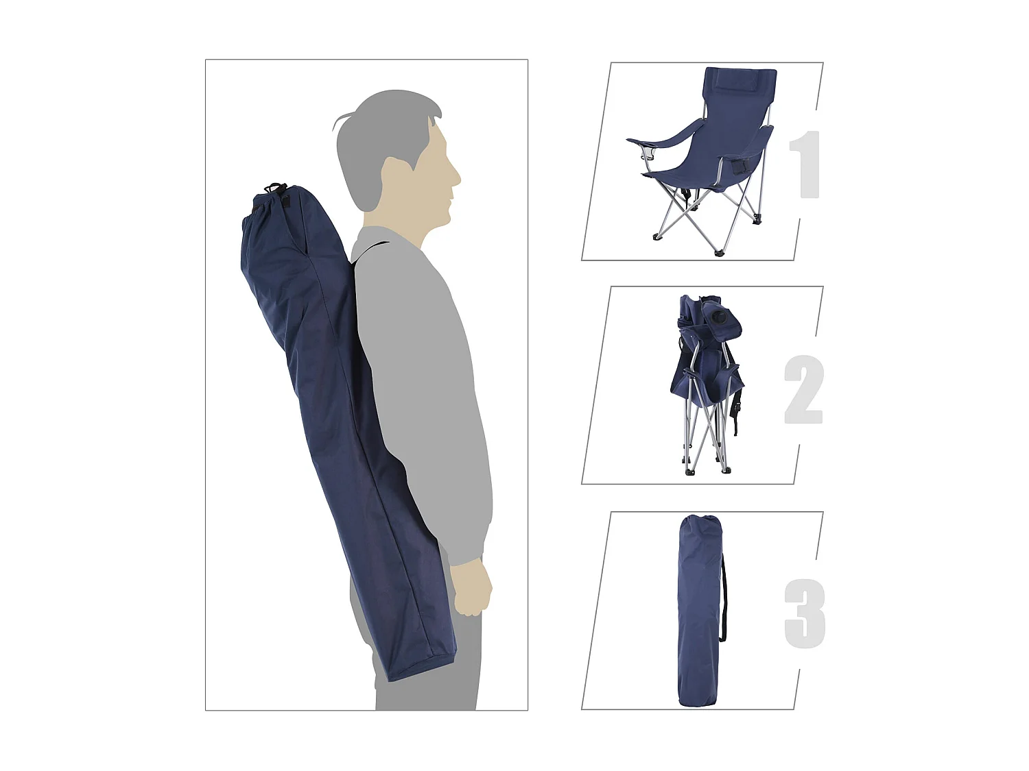 Campingstuhl Klappstuhl Multan