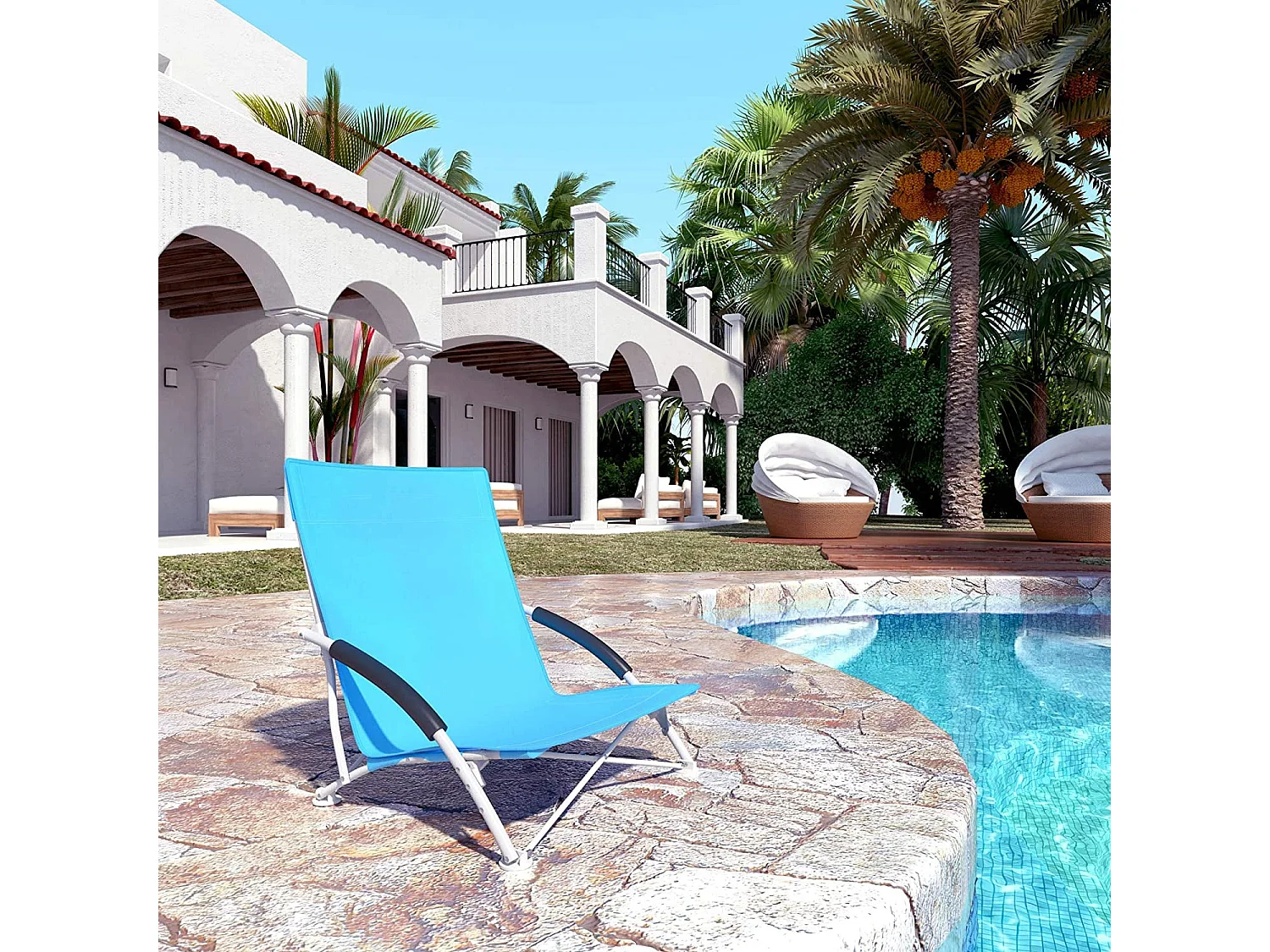 Chaise de camping pliante Lusaka